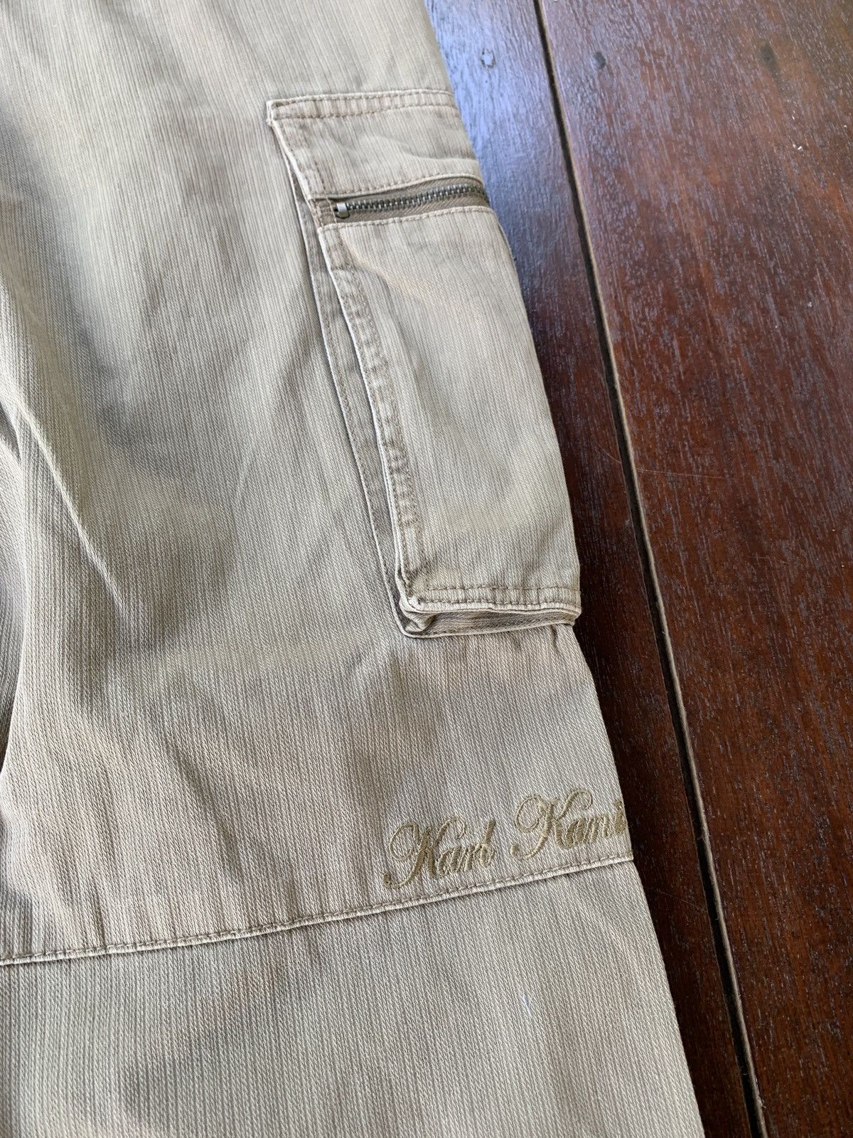 Karl Kani × Vintage 90s Karl Kani hip hop tupac travis style cargo pants Size US 35 - 5 Thumbnail