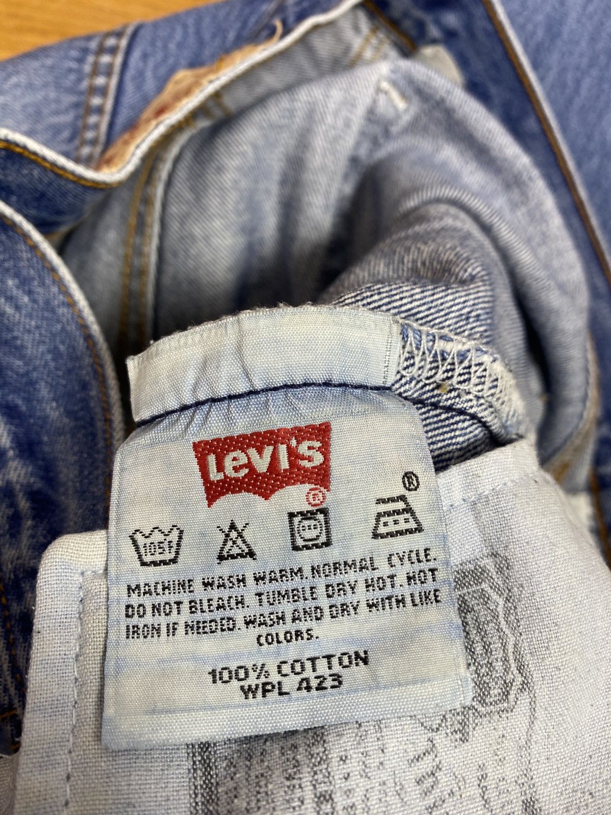 Levi's Vintage 90s Levi’s 501 jeans denim Size US 34 / EU 50 - 12 Thumbnail