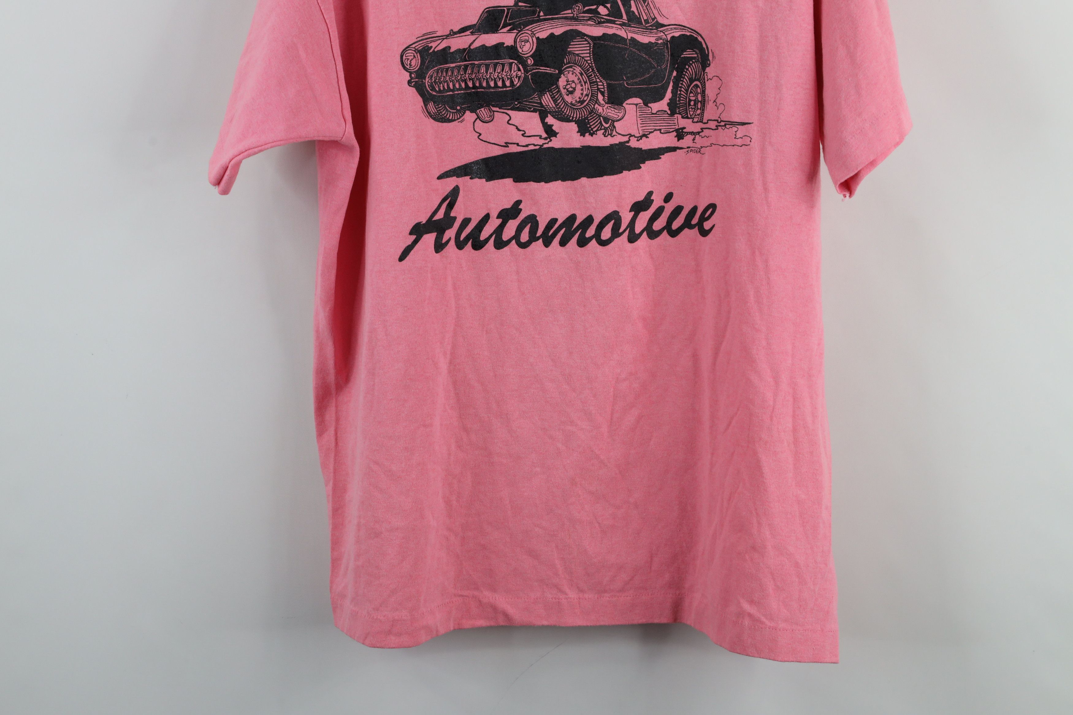 Vintage Vintage 90s Spell Schultz Automotive Muscle Car T-Shirt USA Size US XL / EU 56 / 4 - 16 Thumbnail