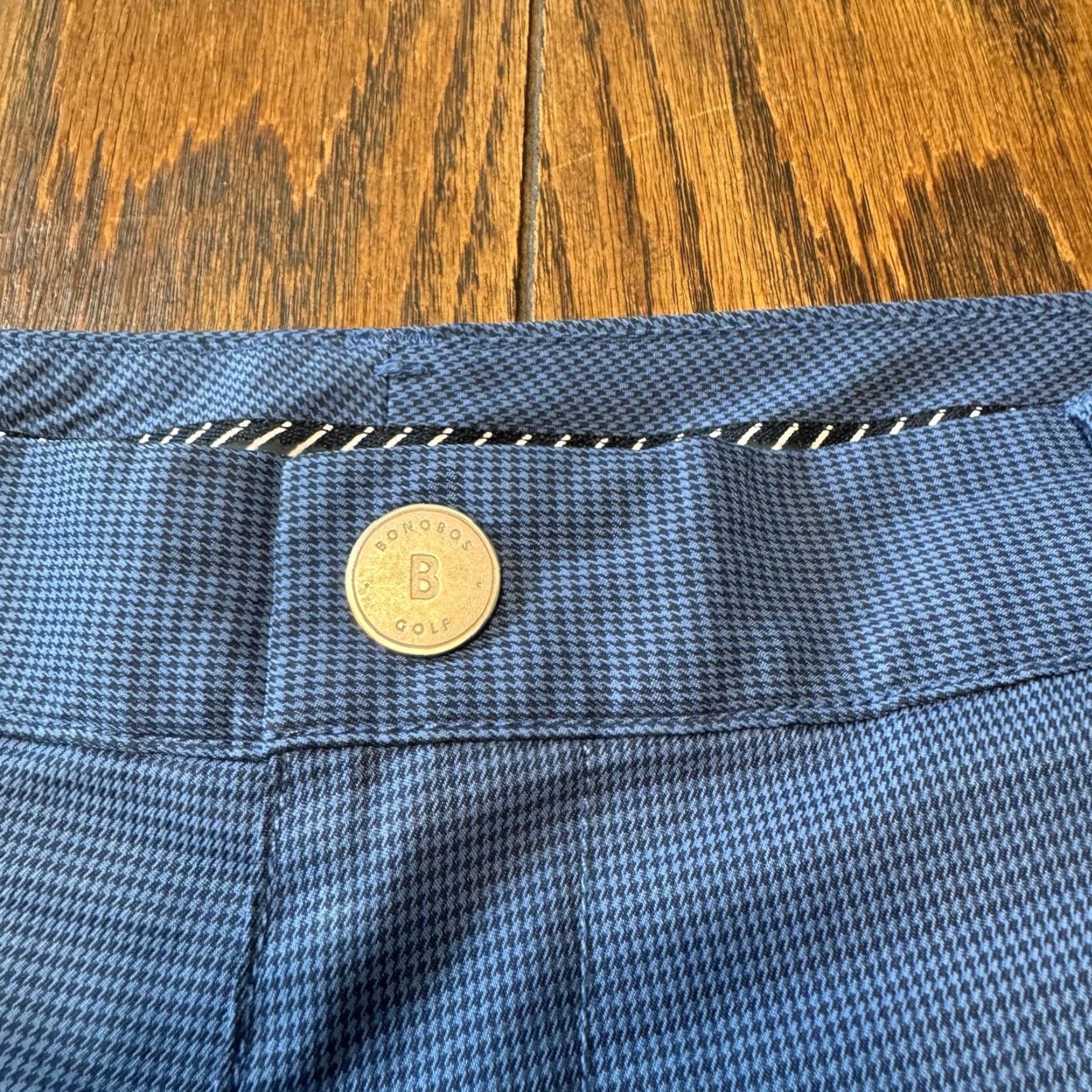 Bonobos Bonobos Men’s Golf Shorts Size 38 Blue 10” Inseam Size US 38 / EU 54 - 2 Thumbnail