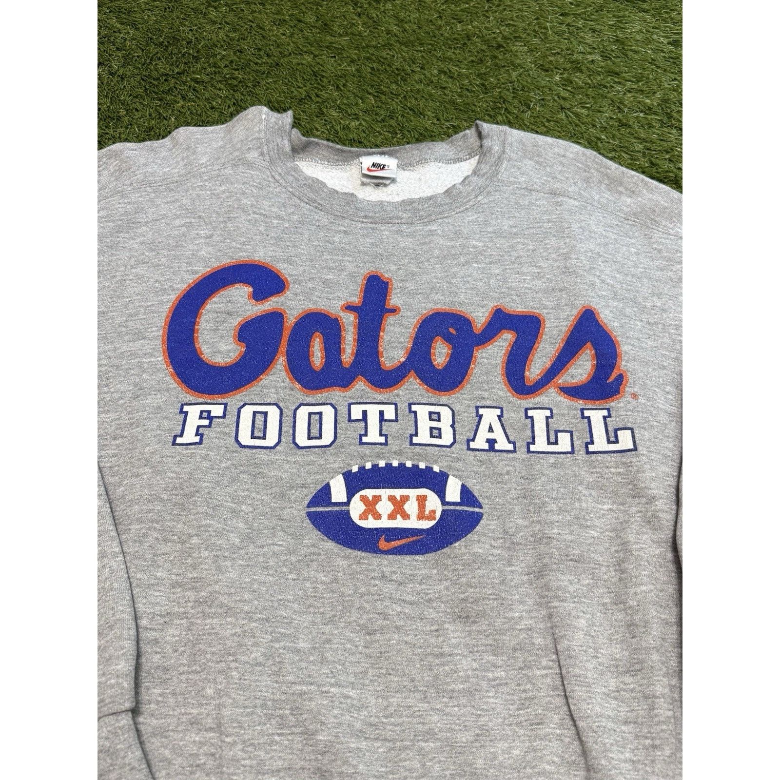 Nike 90s Nike Center Swoosh Florida Gators Football Sweatshirt XL Size US XL / EU 56 / 4 - 2 Thumbnail