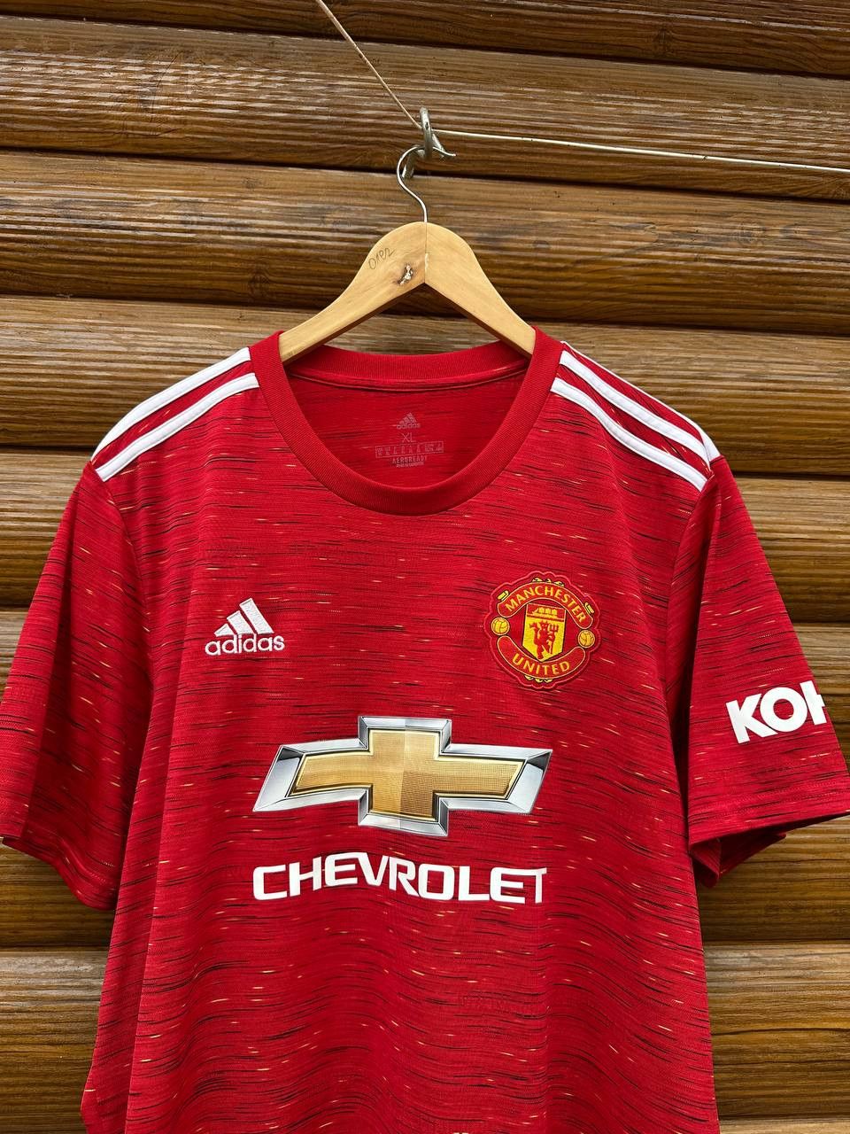 Adidas Manchester United 2020-2021 Home Soccer Jersey Football Size US XL / EU 56 / 4 - 2 Thumbnail