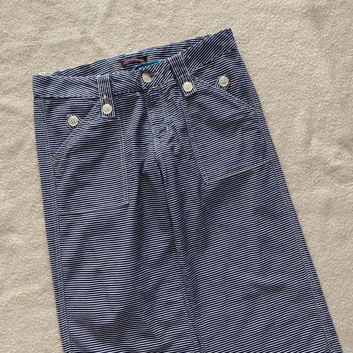 If Six Was Nine × Japanese Brand Vintage Y2K Et Boite Flared Pants w28 Size 29" - 2 Thumbnail