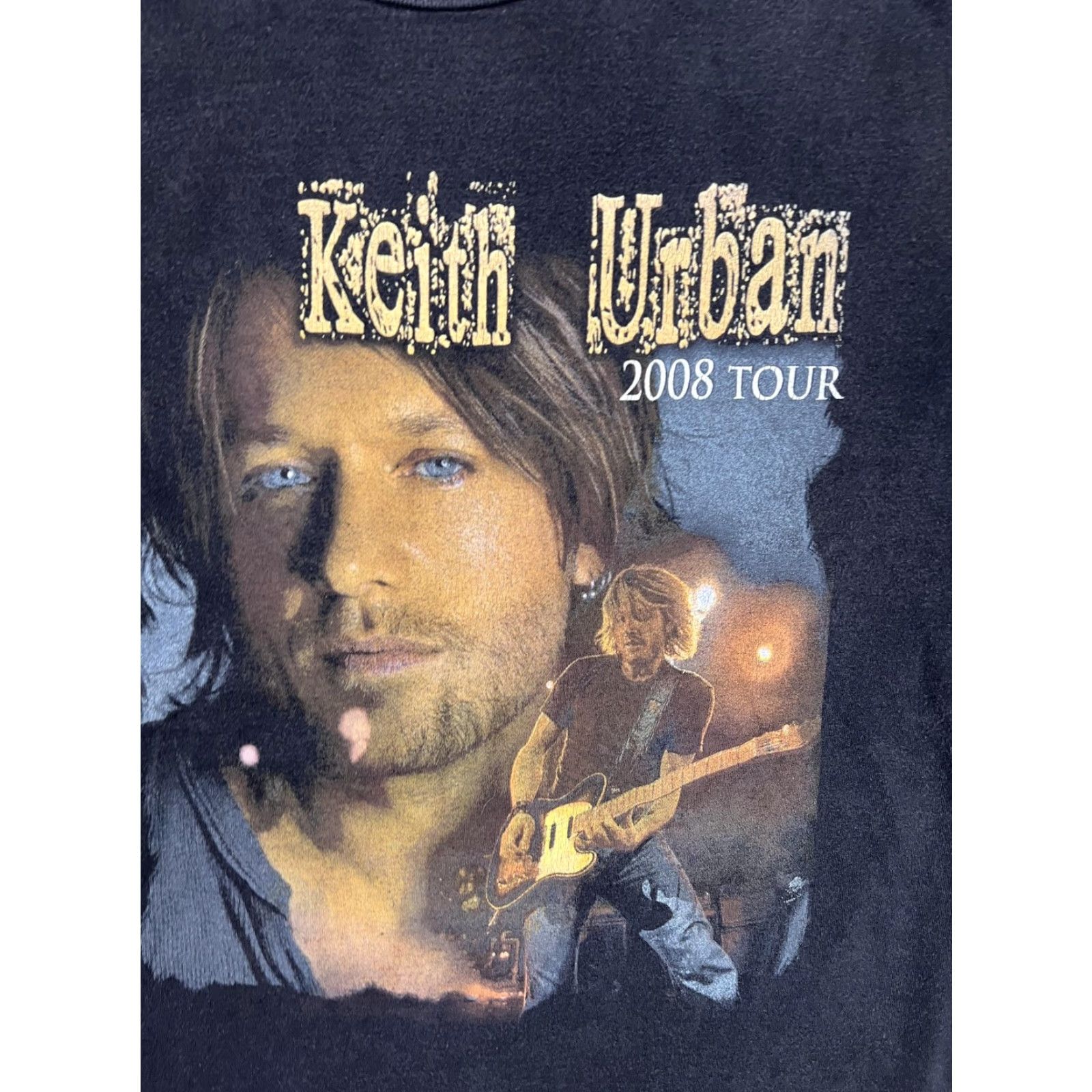 Vintage VTG Keith Urban Carrie Underwood T-Shirt Black M Mens Graphic Print 2008 Tour Country Concert Sleeve Short Crew Neck size M | 2008 tour Size US M / EU 48-50 / 2 - 4 Thumbnail