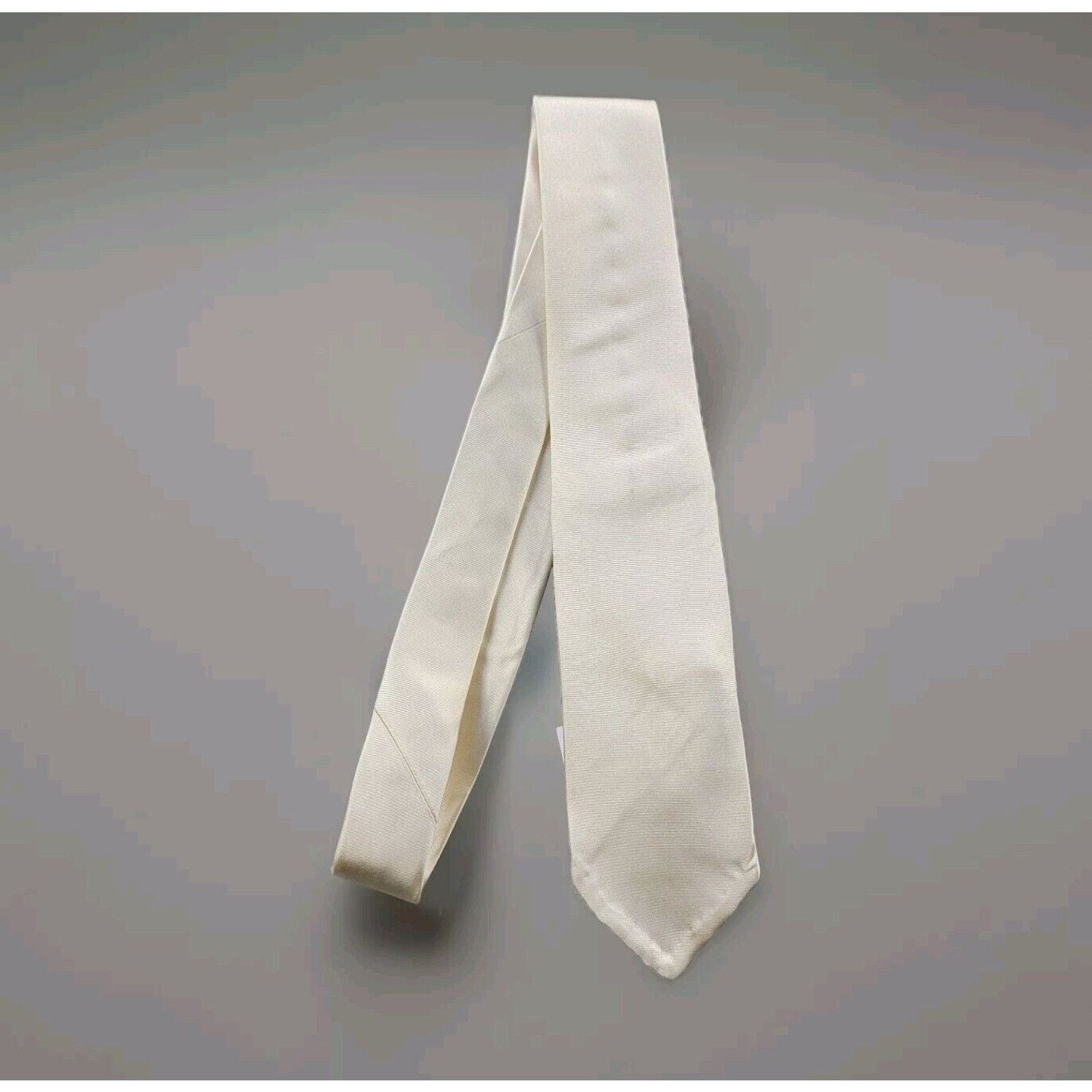 Todd Snyder Todd Snyder Formal Silk Neck Tie Ivory NWT $158 Size ONE SIZE - 1 Thumbnail
