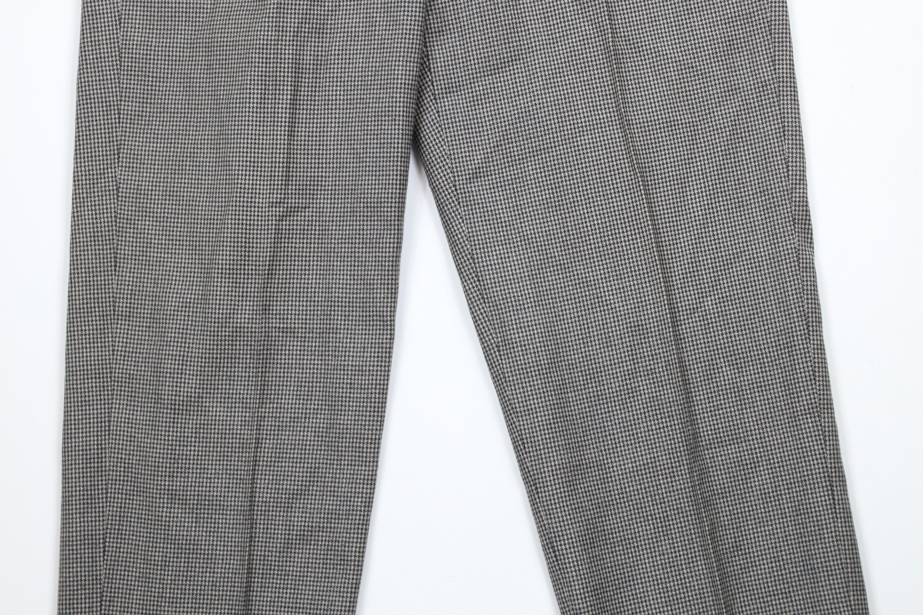 Eddie Bauer × Vintage Vintage 90s Eddie Bauer Wool Houndstooth Chino Pants Size US 30 / EU 46 - 3 Thumbnail