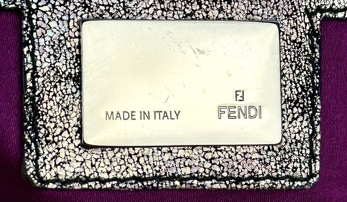 Fendi Fendi - 00’s - Multicolor - Zucca - Double Flap - Baguette Size ONE SIZE - 17 Thumbnail