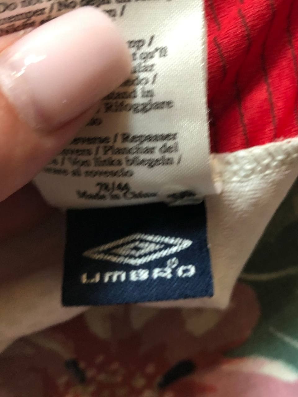 Umbro Umbro England Soccer National Team Training Football Jersey Size US M / EU 48-50 / 2 - 4 Thumbnail
