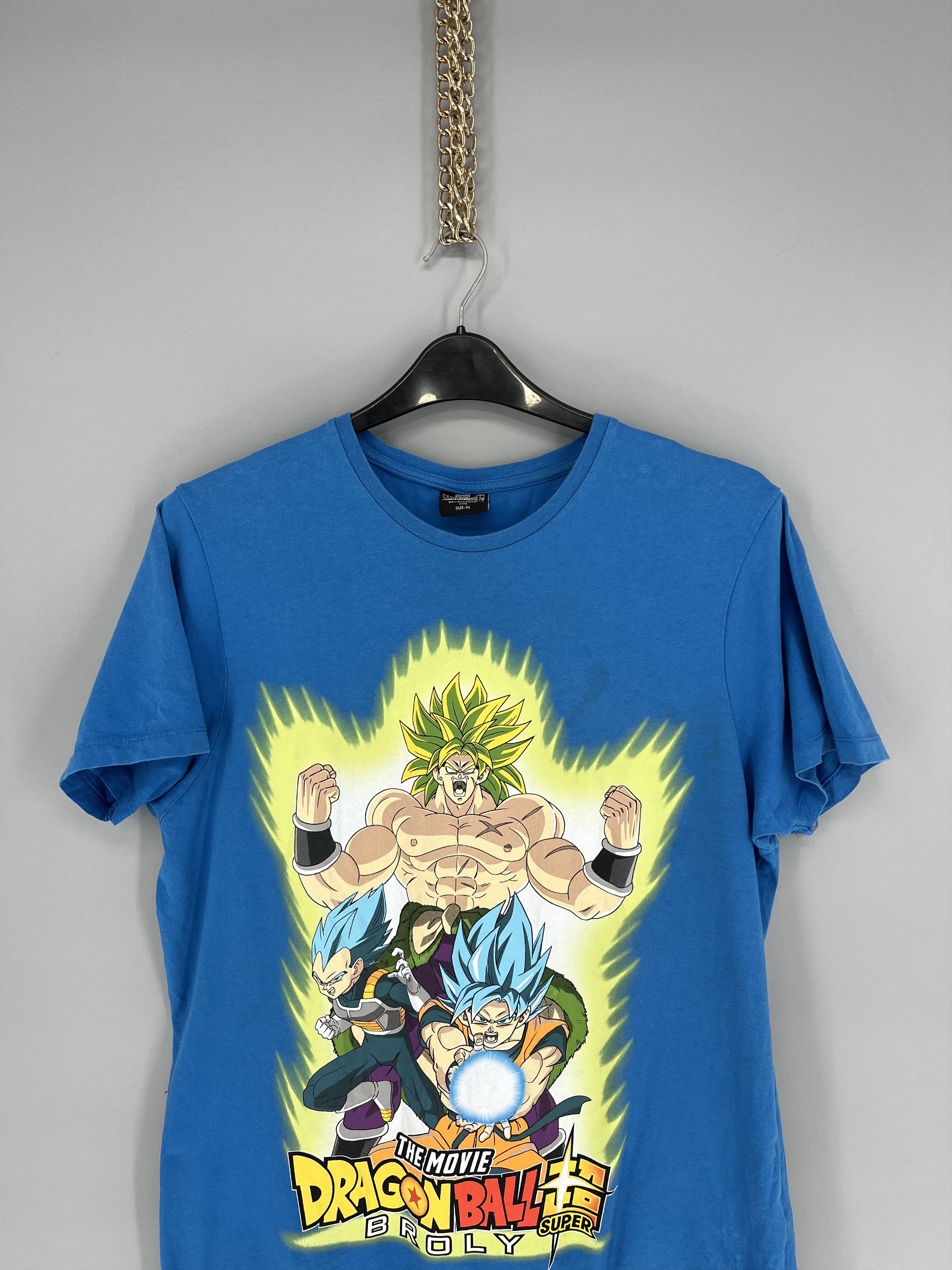 Anime Bootleg Dragon Ball Z Super T Shirt XL Size US XL / EU 56 / 4 - 7 Thumbnail