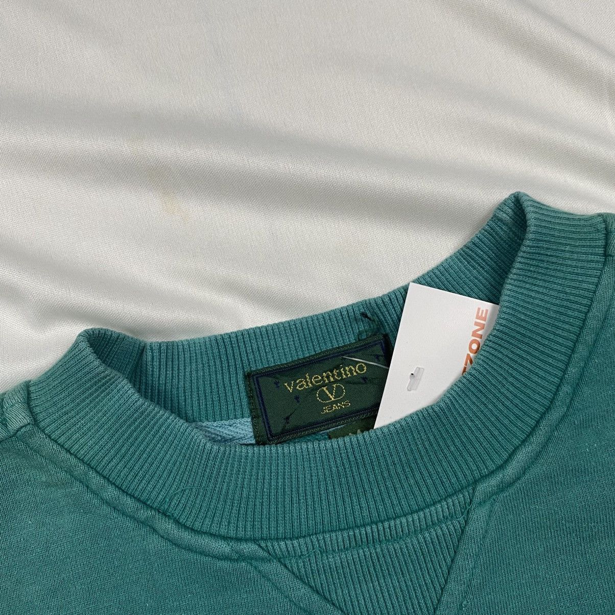 Valentino Vintage 90s Valentino Jeans Crewneck Size US S / EU 44-46 / 1 - 4 Thumbnail