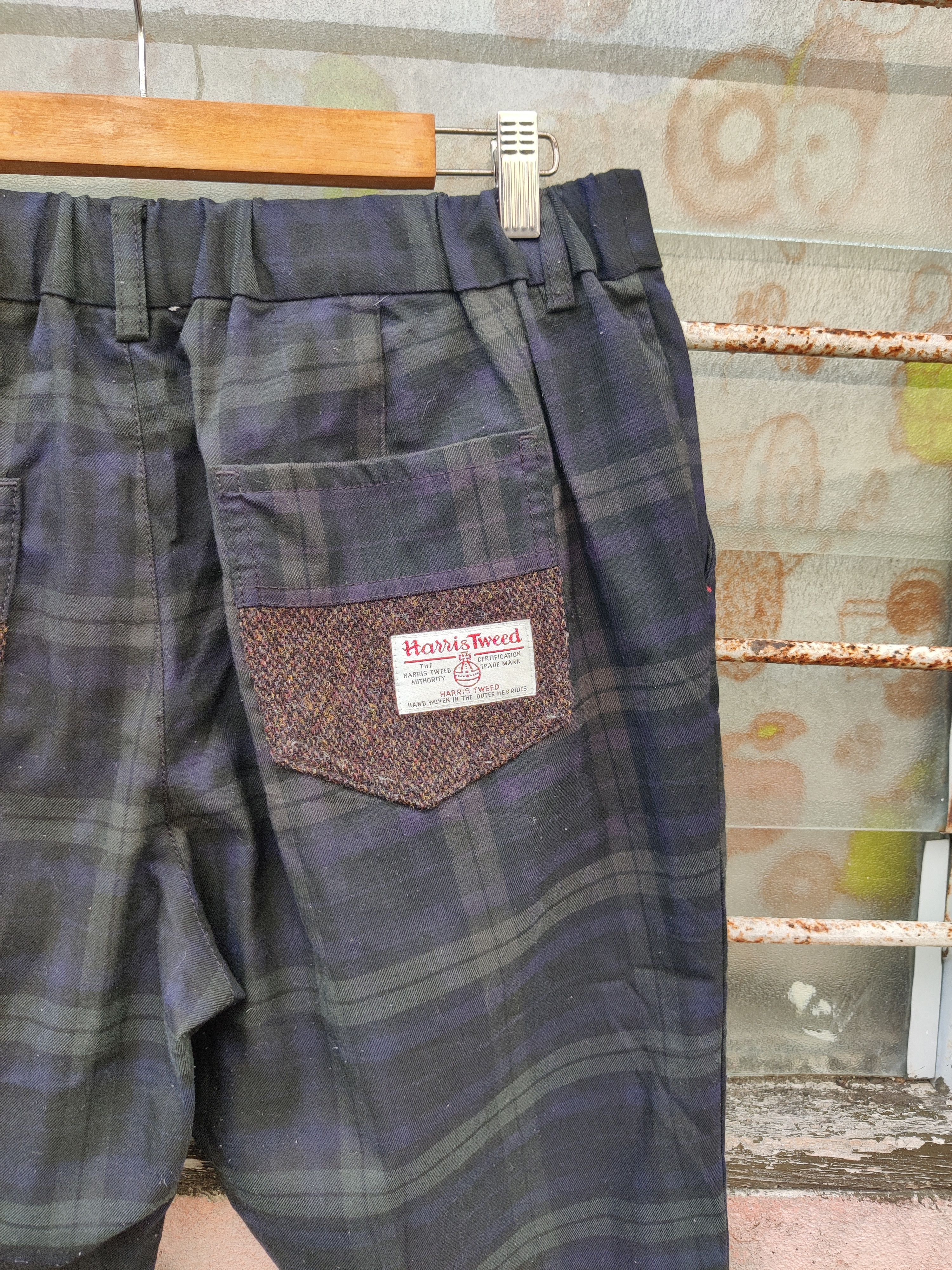 Harris Tweed Vintage Harris Tweed Hand Woven Rare Double Pocket Pants Size US 33 - 5 Thumbnail