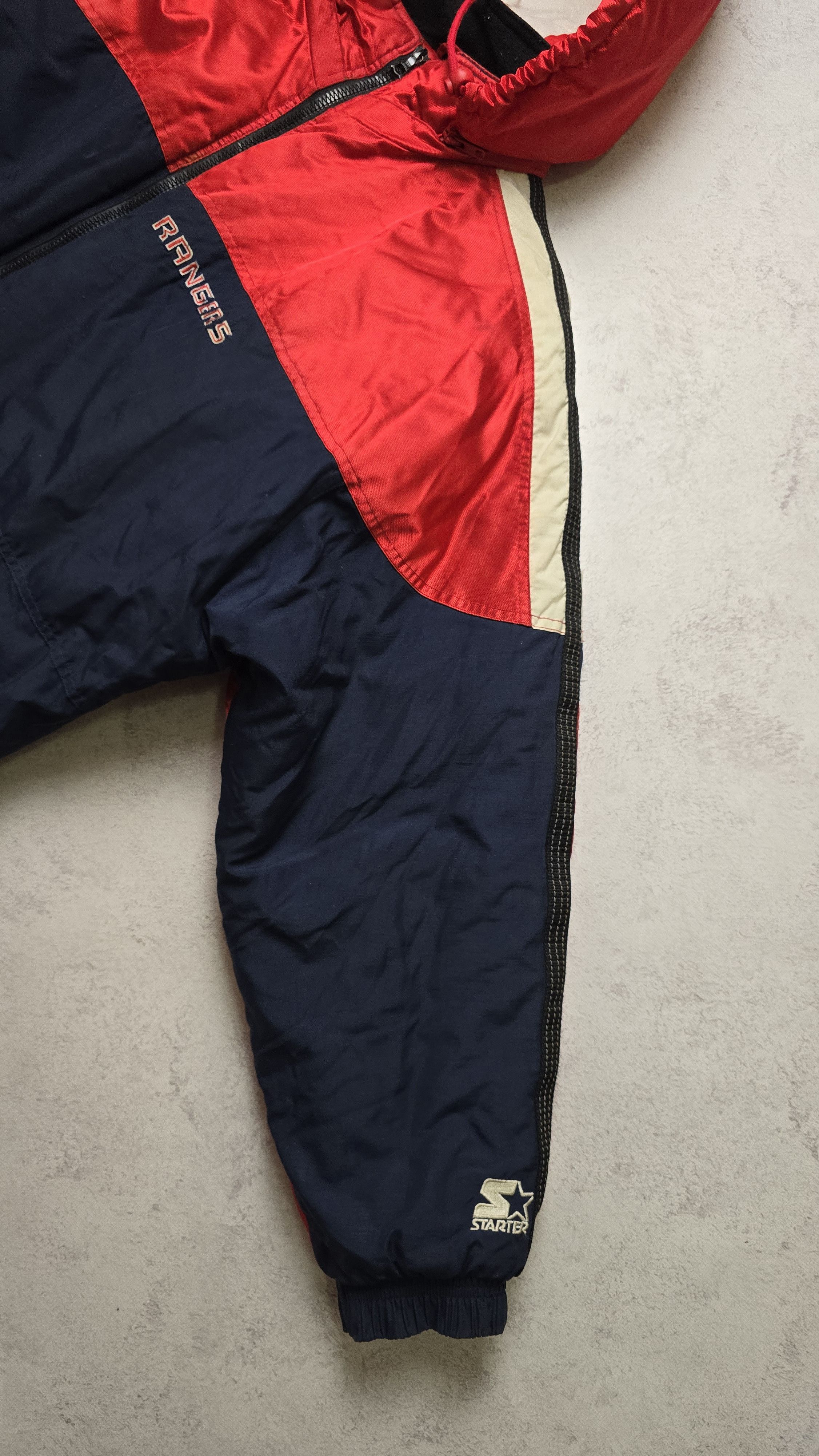 VTG New York Rangers Liberty 90s Puffer NHL Hockey Jacket