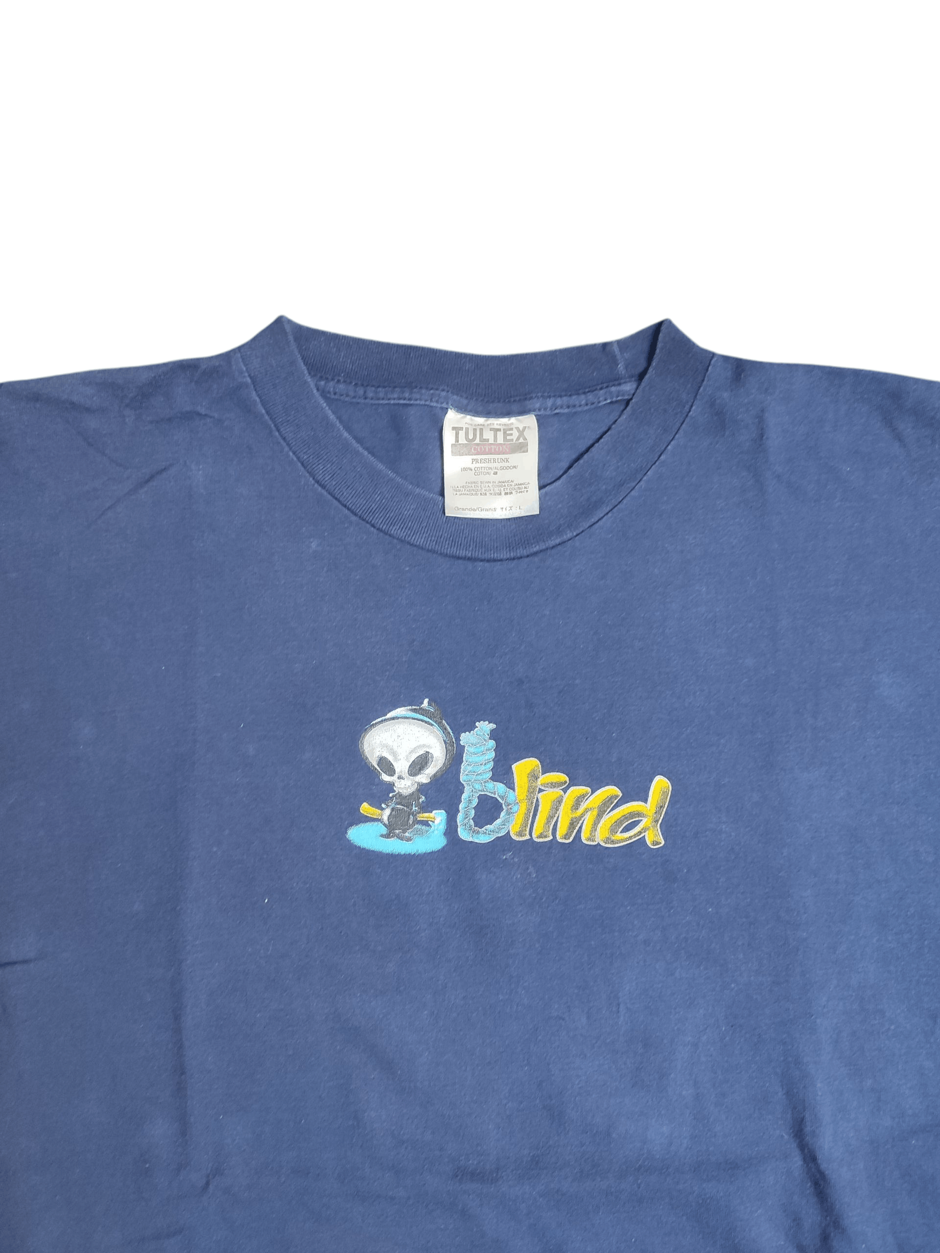 Blind Skateboards [DELETED] Blind Skateboards 90s Vintage Tshirts Size US L / EU 52-54 / 3 - 2 Thumbnail