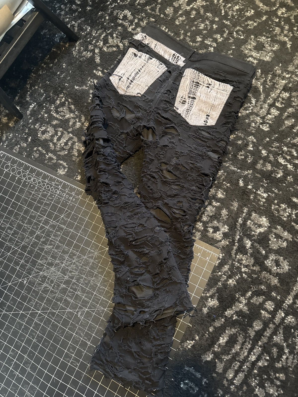 Designer Distressed The/Order Denim Size US 32 / EU 48 - 2 Thumbnail