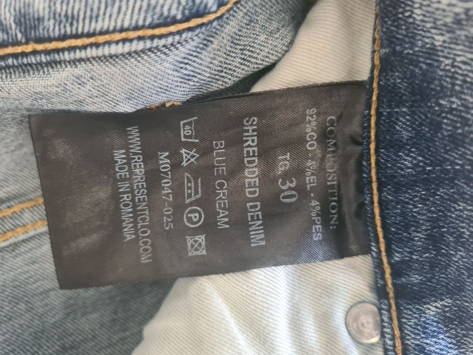 Represent Clo. Represent × Denim × Pants Size US 30 / EU 46 - 6 Thumbnail