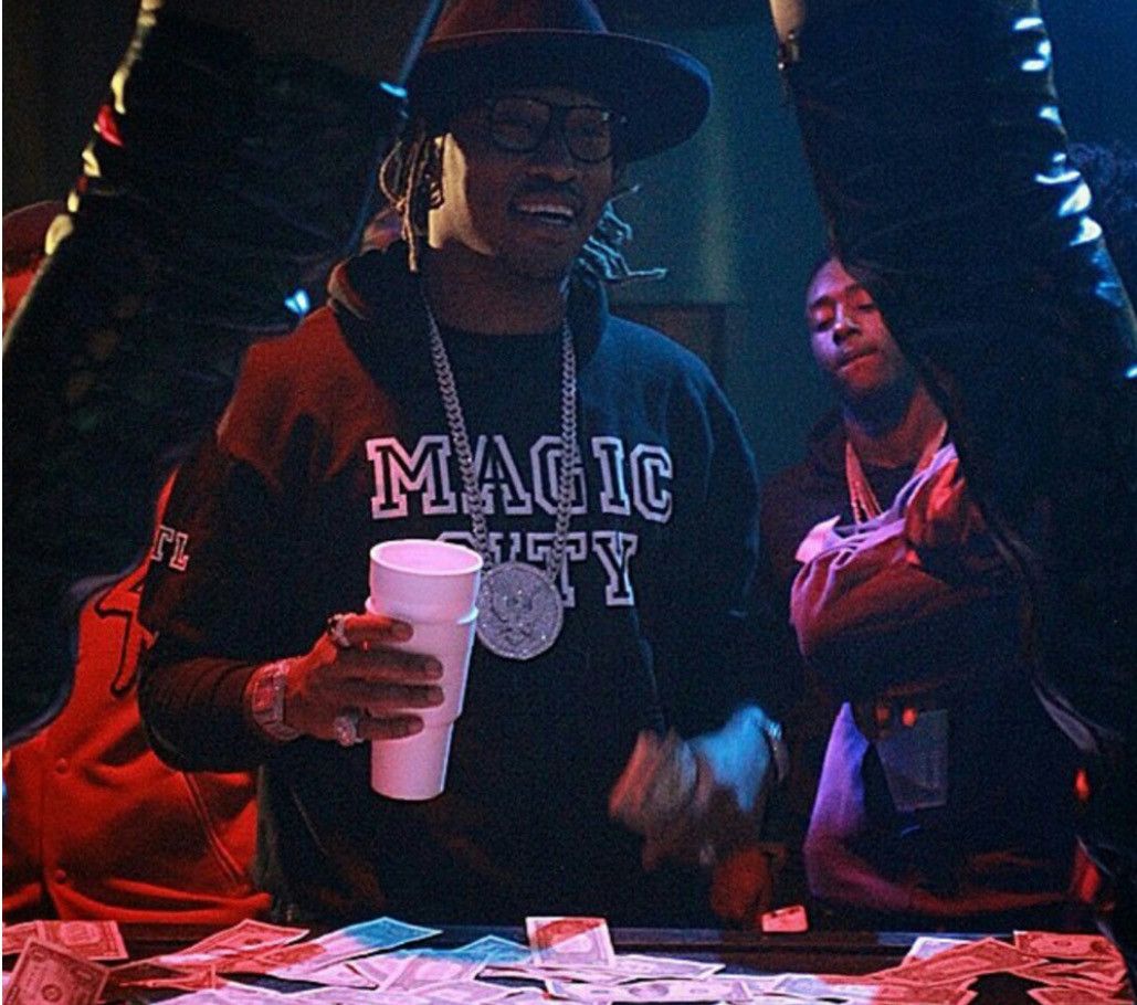 Freebandz × Future × Streetwear Future magic city strip club hoodie ...