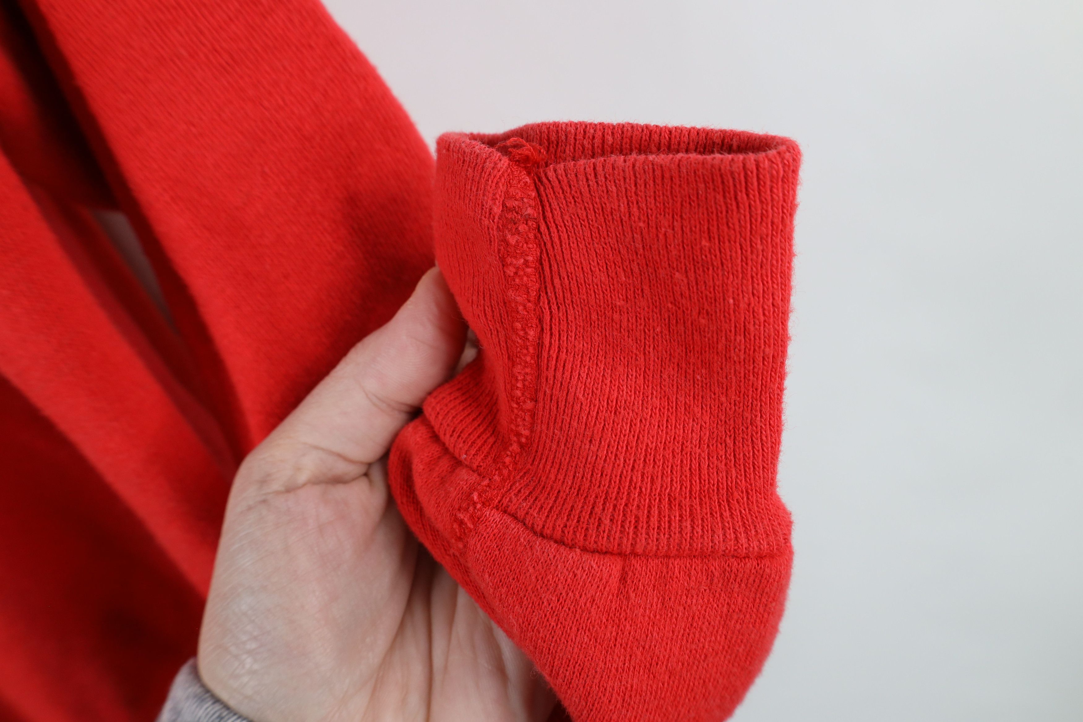 Vintage Vintage 70s Streetwear Gusset Raglan Sweatshirt Red USA Size US L / EU 52-54 / 3 - 8 Thumbnail