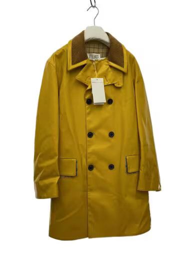 Maison Margiela Maison Margiela Coated Canvas Double-Breasted Trench Coat Size US S / EU 44-46 / 1 - 1 Thumbnail
