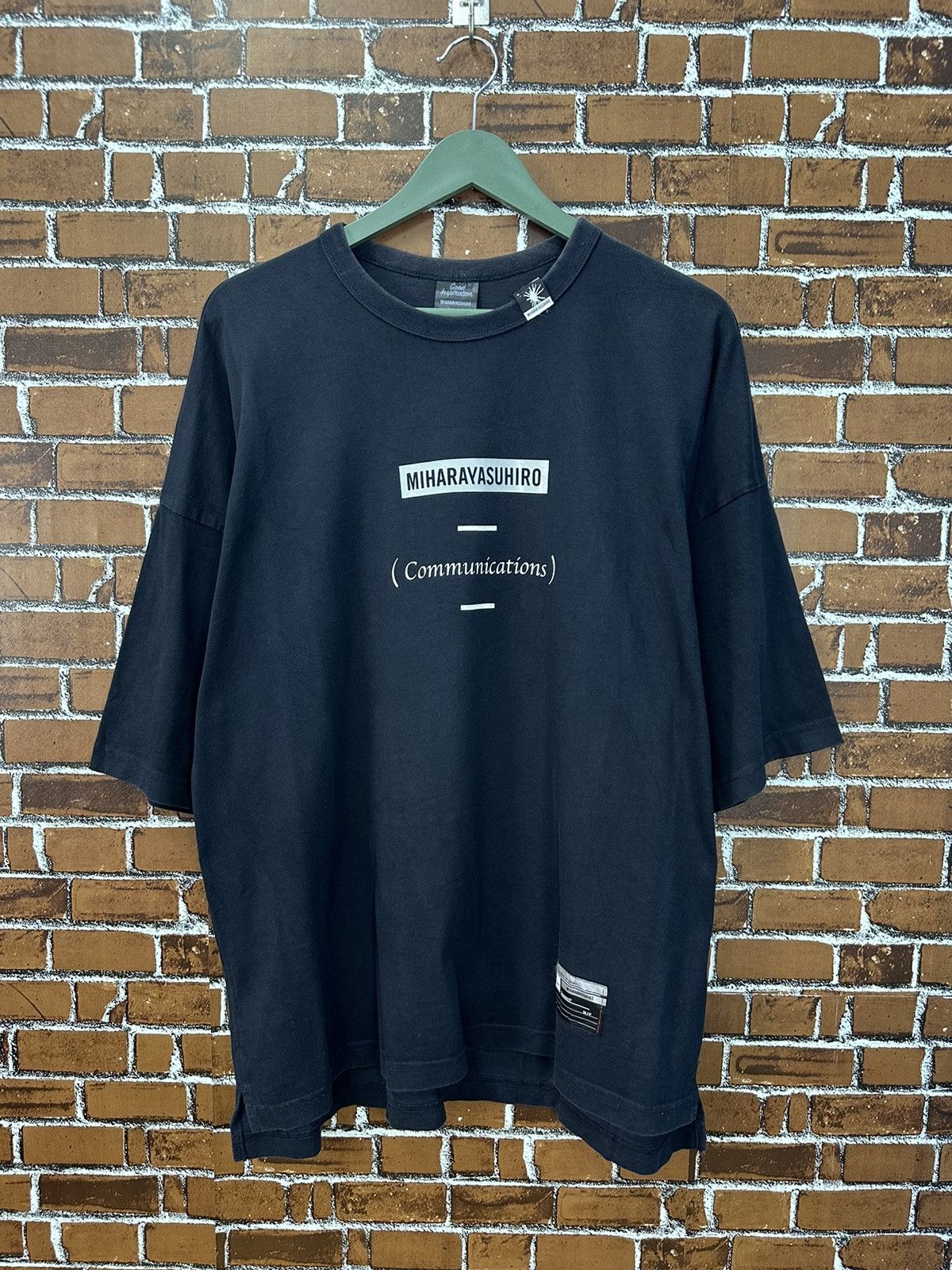 Maison MIHARA YASUHIRO Maison Mihara YaSuhiro Good Inspiration Baggy Tshirt A925 Size US L / EU 52-54 / 3 - 3 Thumbnail