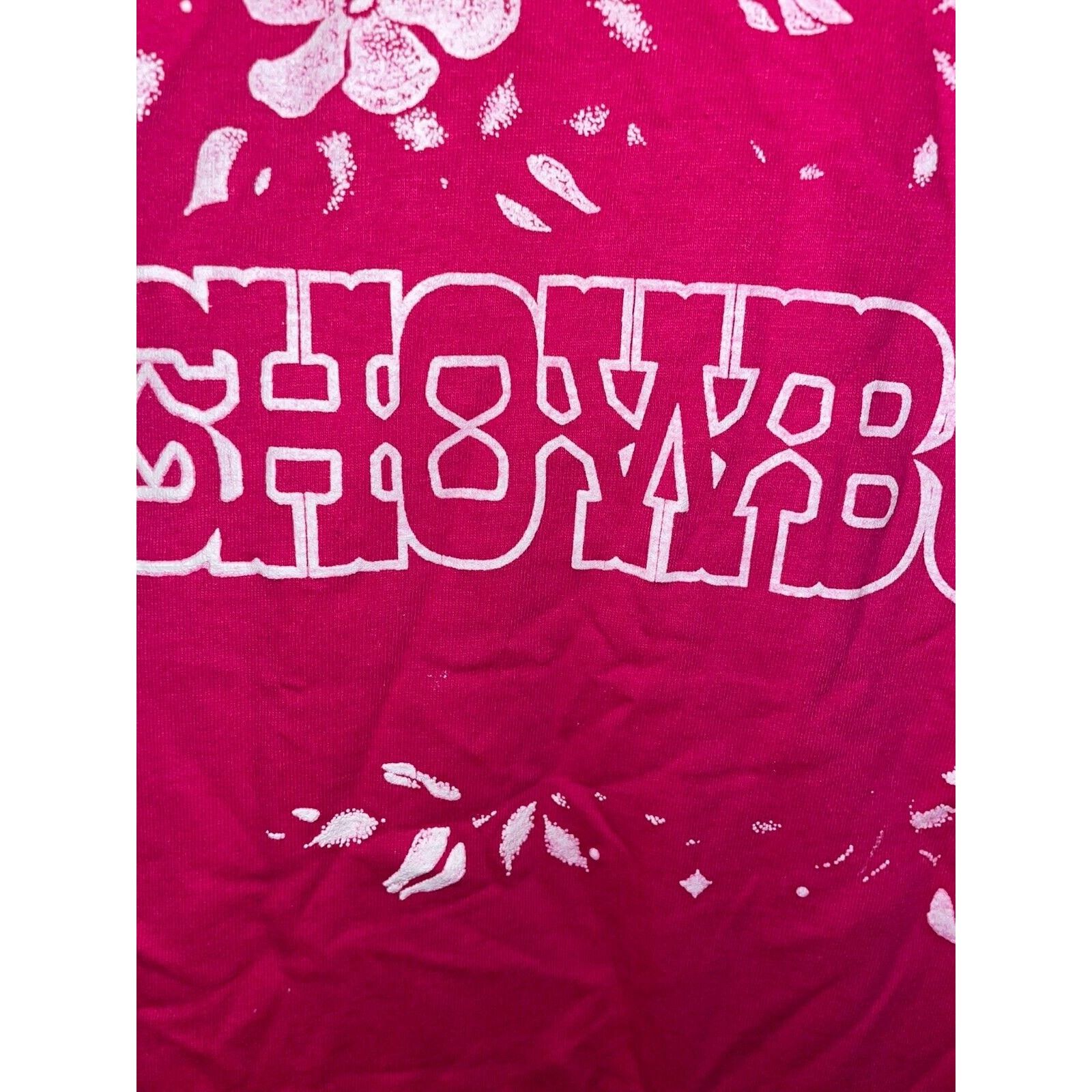 Jerzees Vintage Showboat Shirt Show Boat Pink Tee 90s VTG L Large Size US L / EU 52-54 / 3 - 3 Thumbnail