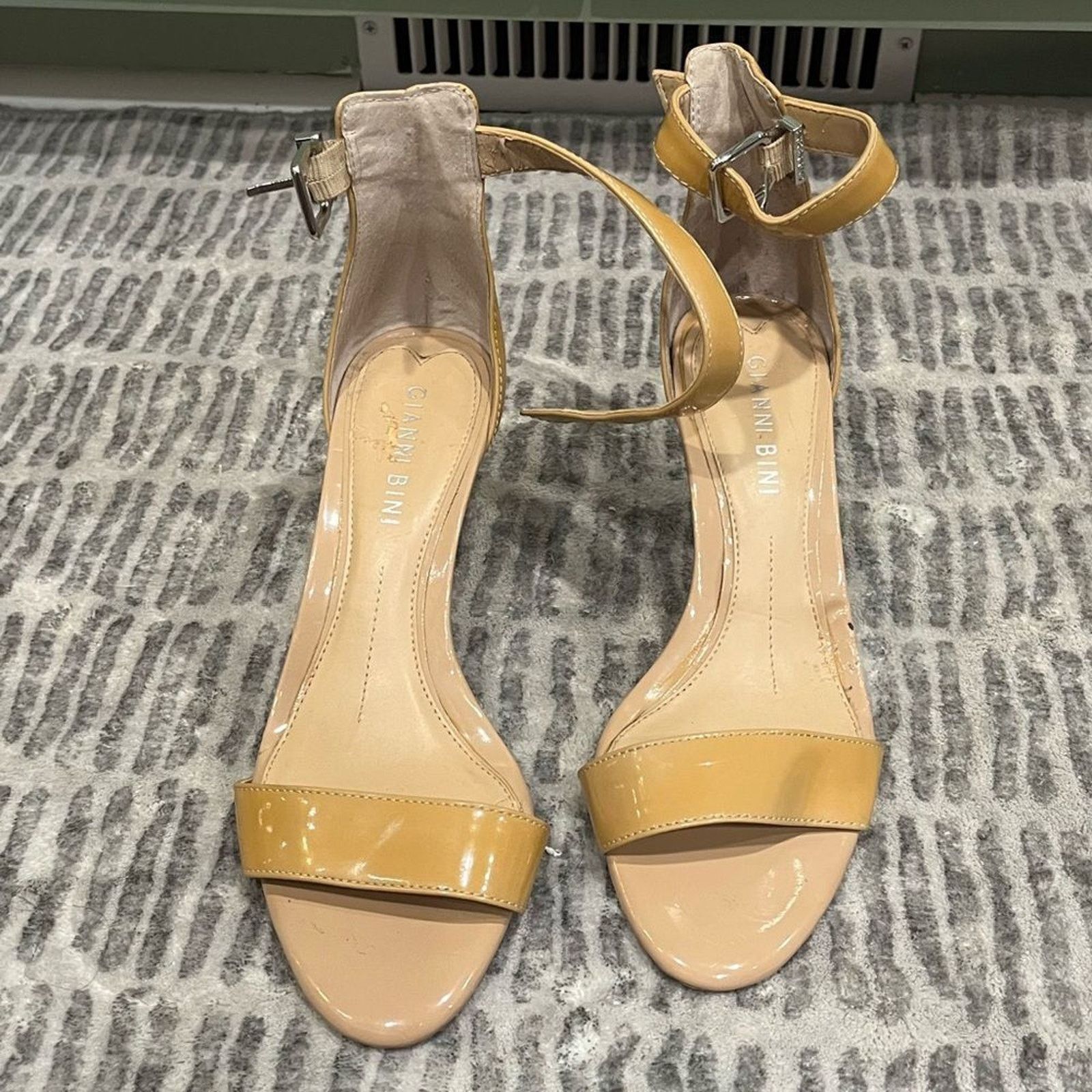Gianni Valentino Gianni Bini Platform Kitten Heels Sandals Ankle Strap 6.5M Size US 6.5 / IT 36.5 - 5 Thumbnail