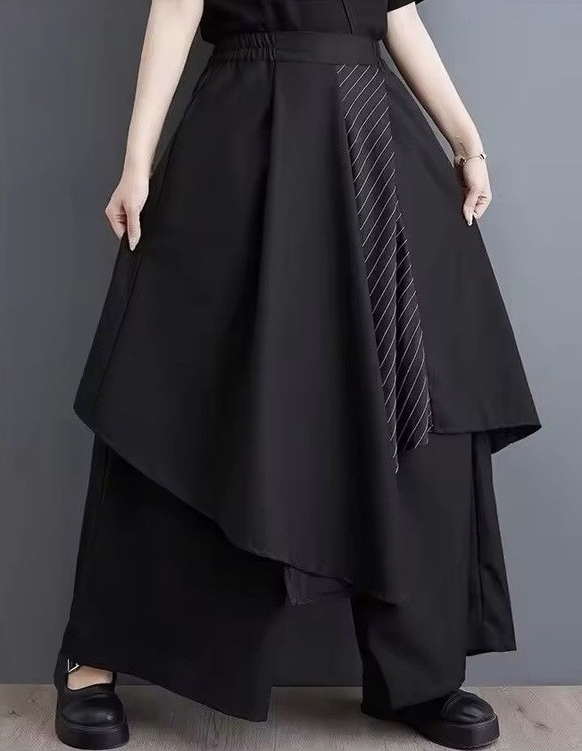 Japanese Brand Women’s Rubber Waist Loose Trousers Size US 34 / EU 50 - 6 Thumbnail