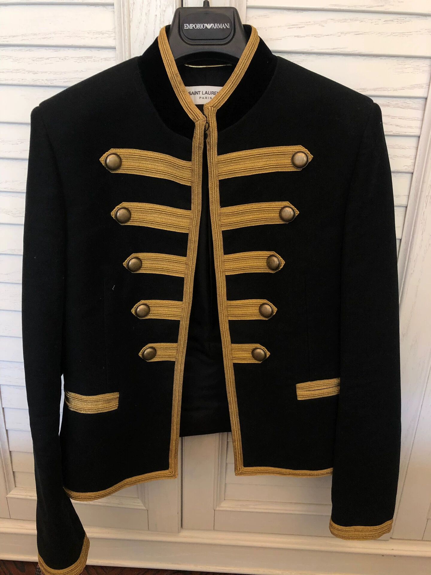 Saint Laurent Paris Saint Laurent Paris Baroque style jacket Size US XS / EU 42 / 0 - 1 Thumbnail