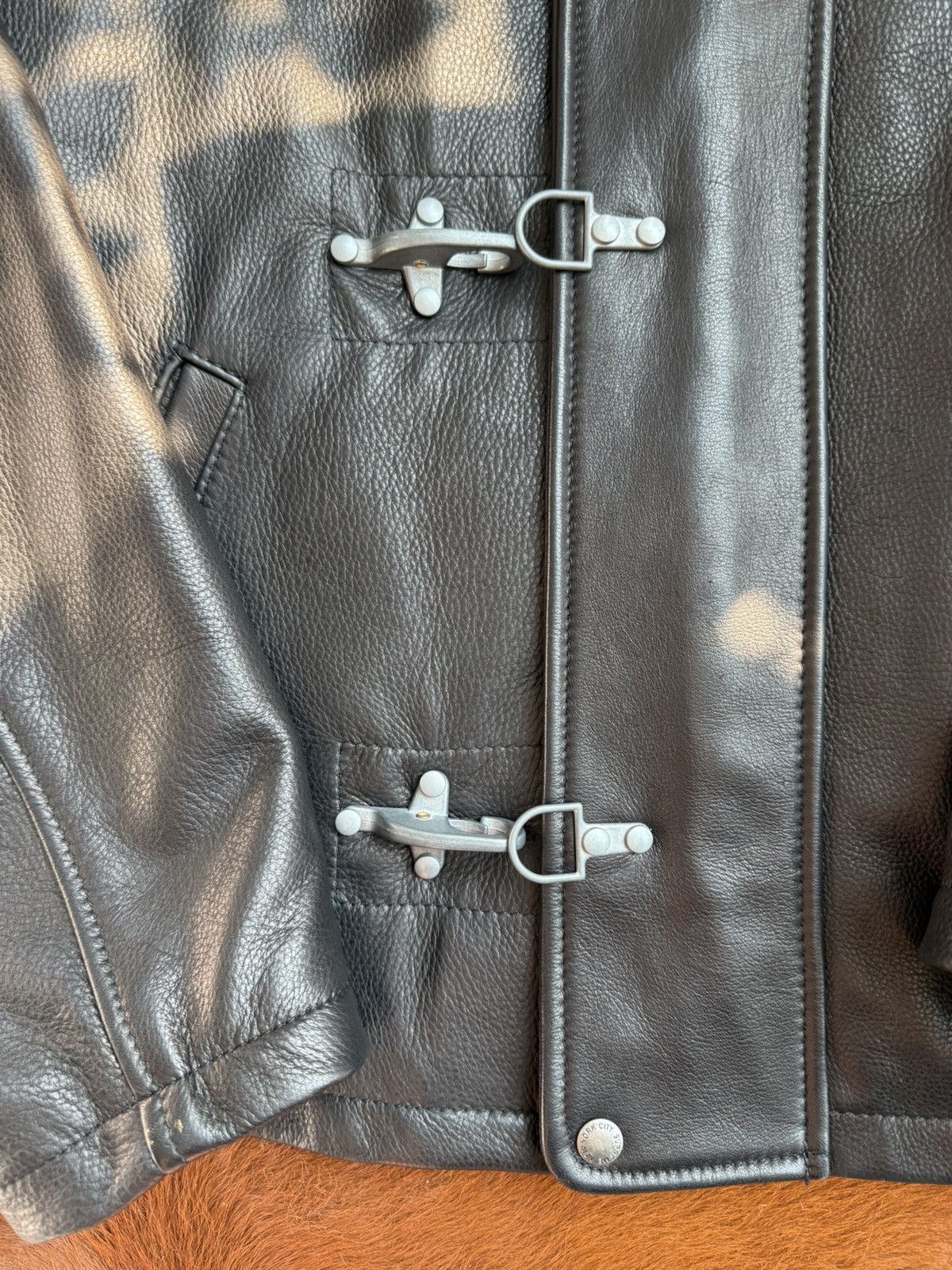 Schott × Supreme Supreme Schott Leather Clip Jacket Size US M / EU 48-50 / 2 - 4 Thumbnail