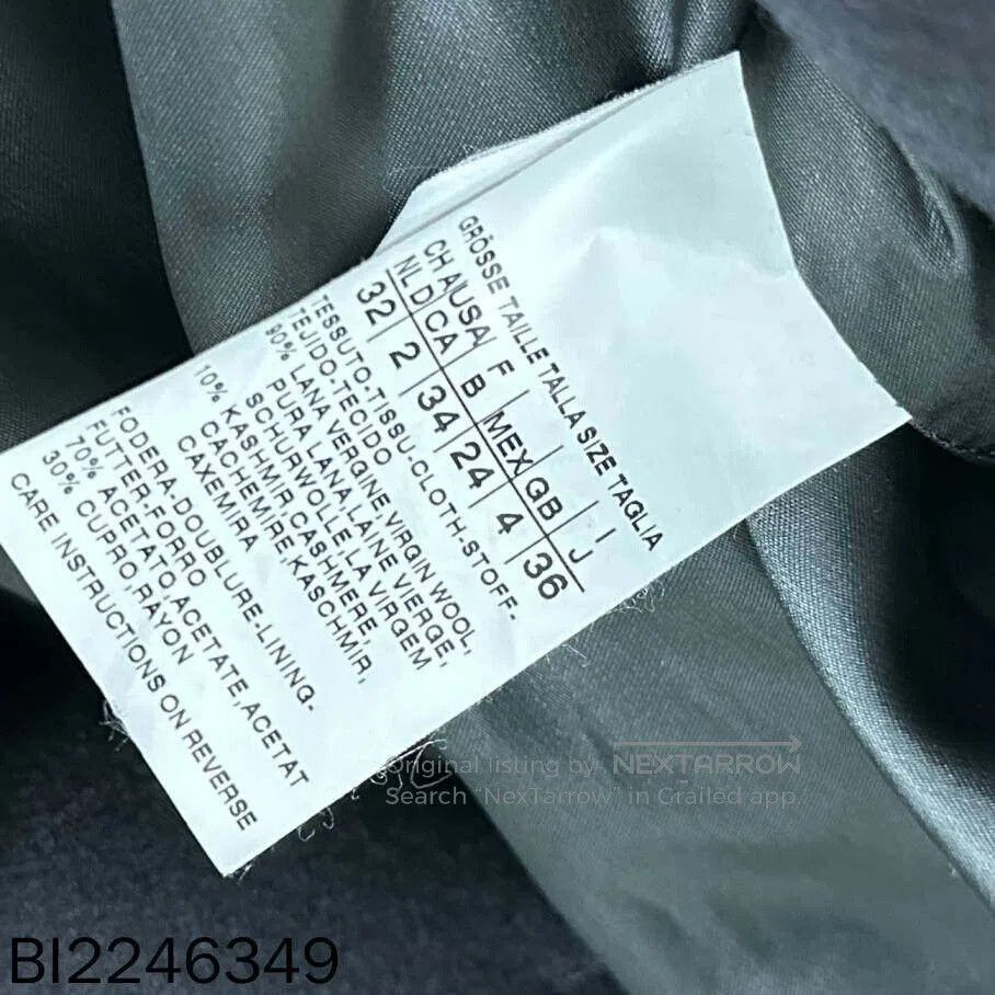 Other black long cape coat with belt. Size US S / EU 44-46 / 1 - 4 Thumbnail