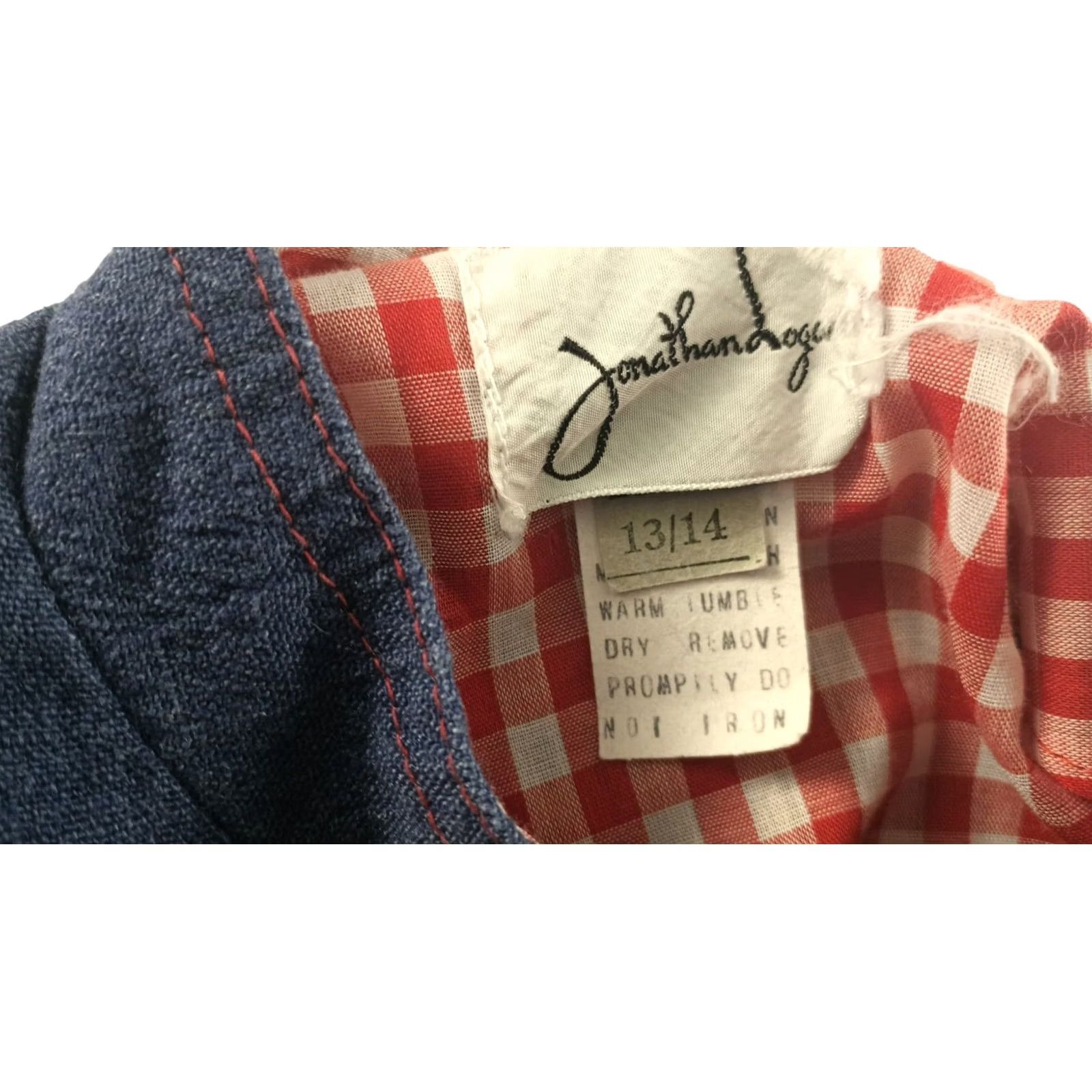 Vintage VINTAGE Jonathan Logan Womens Button Front Top Shirt Blue 13/14 Sleeveless Button-Up Casual Womens Size XL / US 12-14 / IT 48-50 - 2 Thumbnail