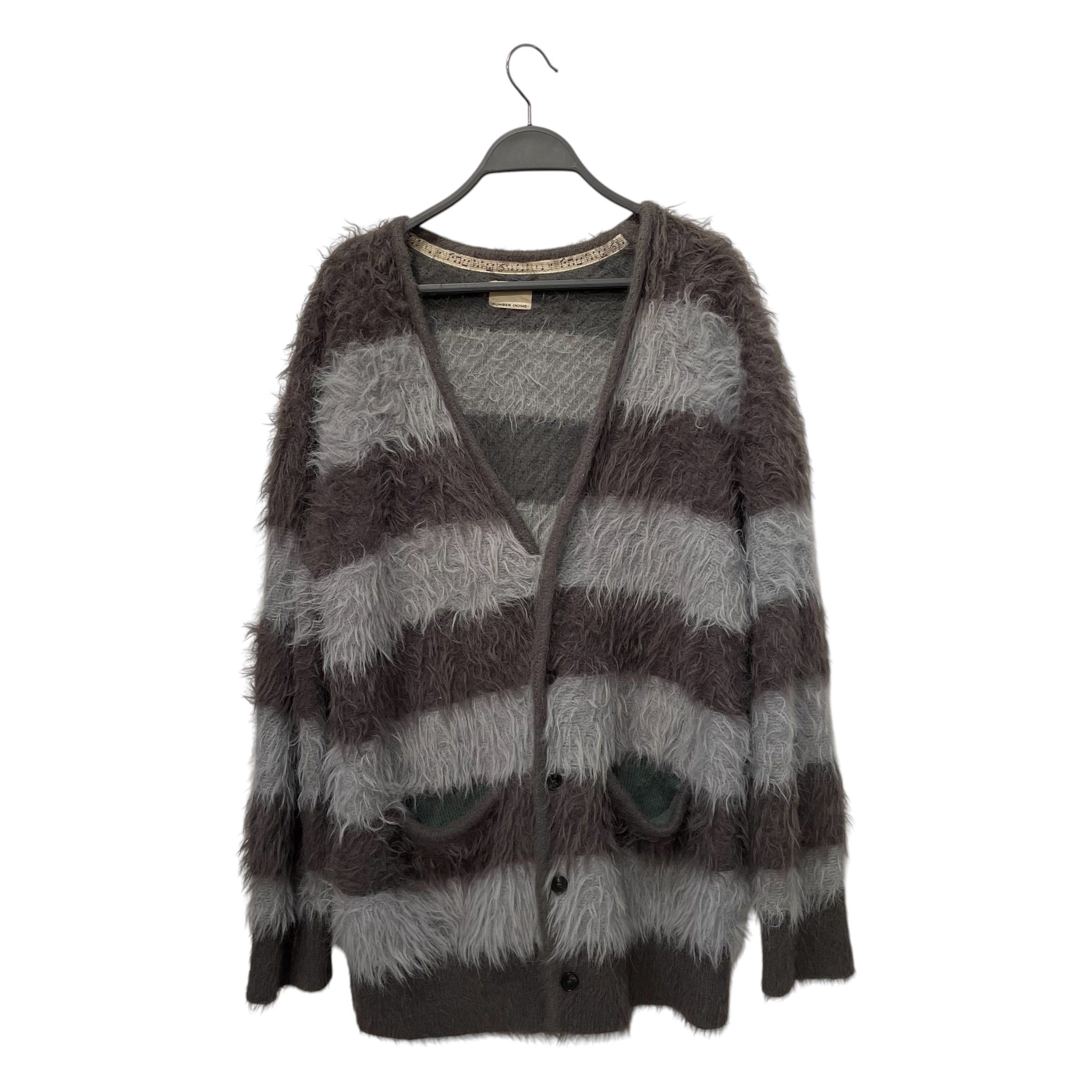 Number (N)ine Noir scar stitch cardigan | Grailed