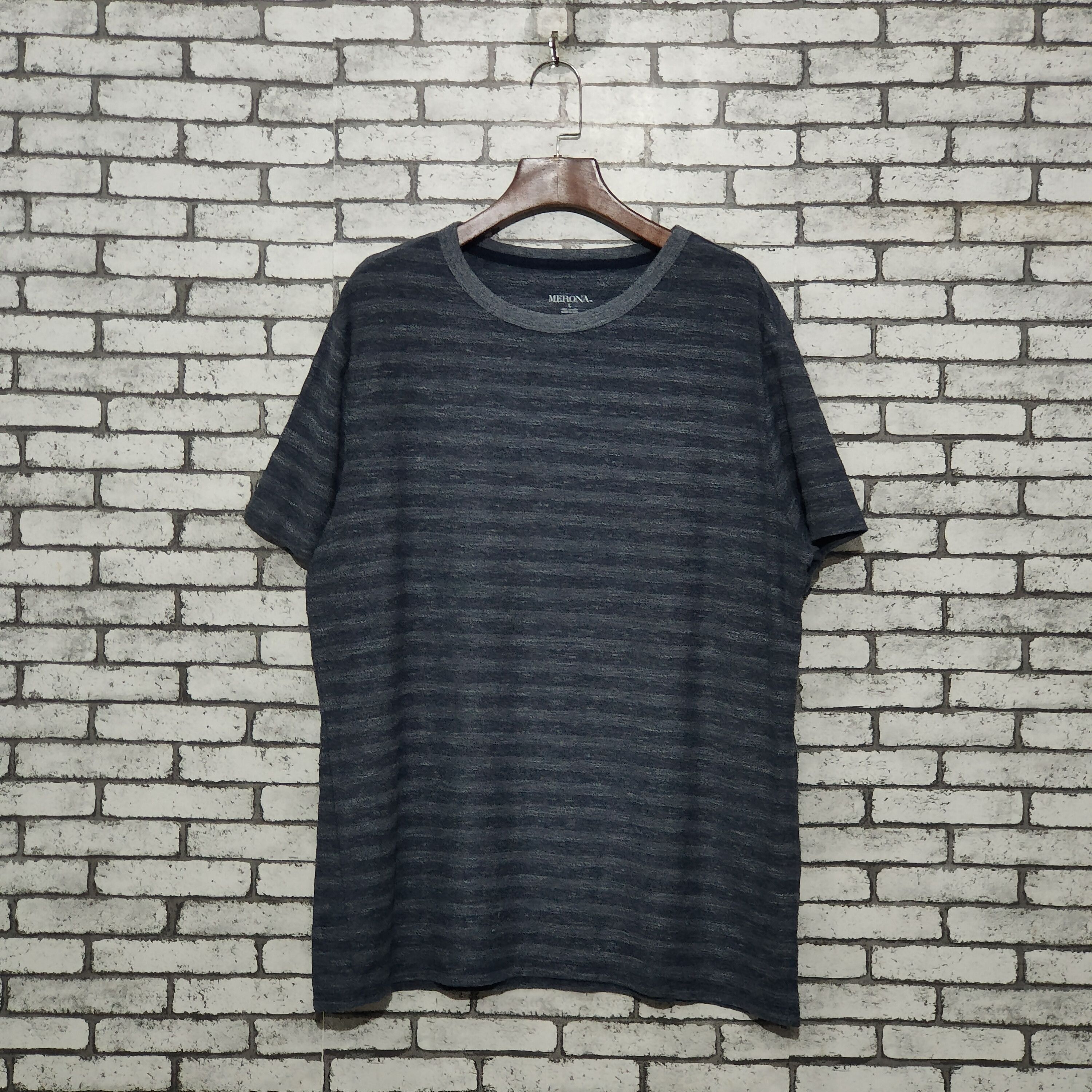 Merona 🔥Merona Stripes L Short Sleeve T-Shirts Size US L / EU 52-54 / 3 - 1 Thumbnail