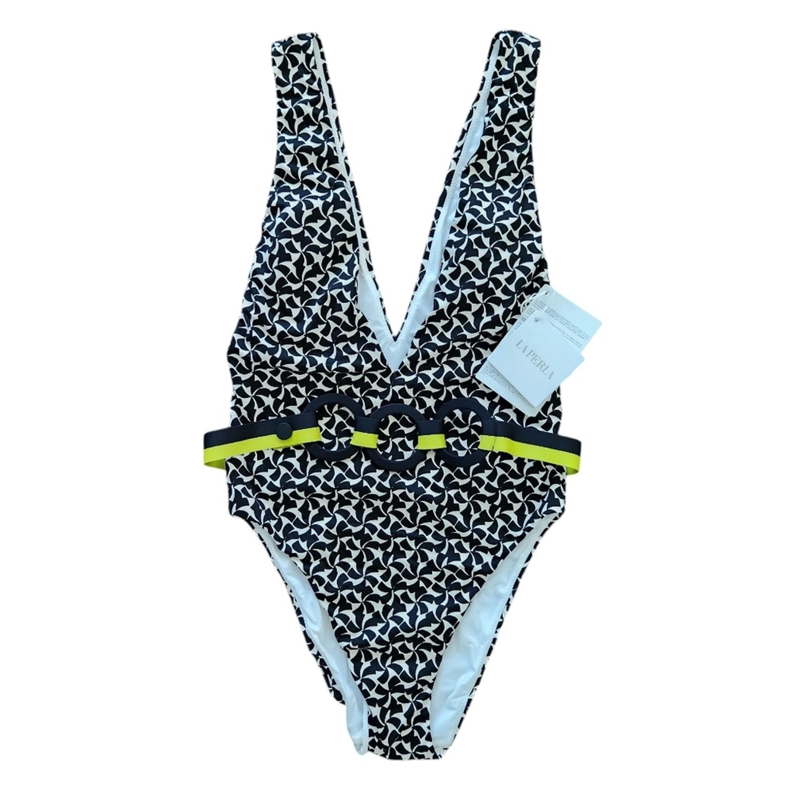 La Perla LA PERLA One Piece Swimsuit With Belt XS Retro Inspired Size ONE SIZE - 1 Thumbnail