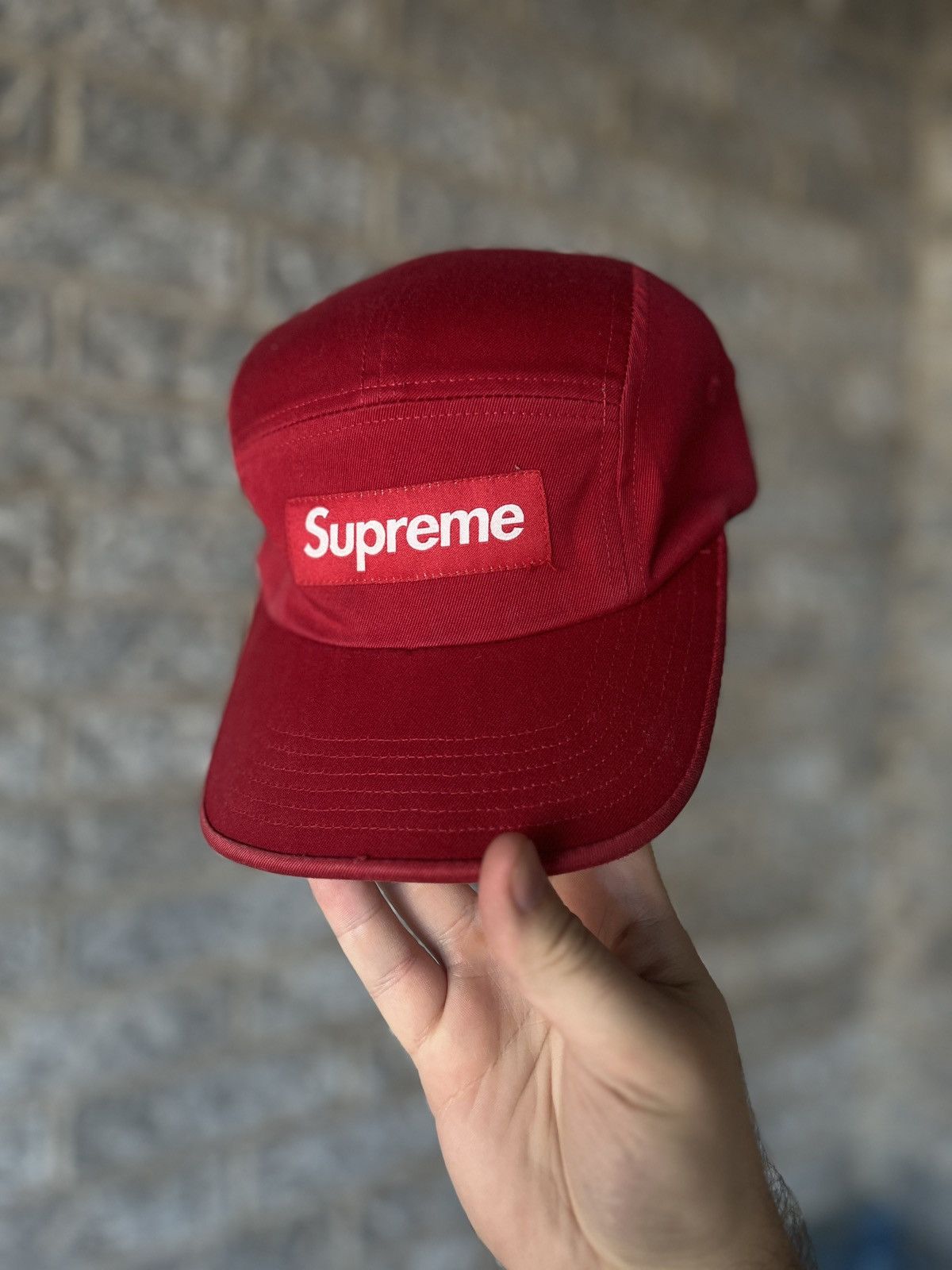 Supreme × Vintage Vintage Supreme 5 Panel Velcro Hat Size ONE SIZE - 1 Thumbnail