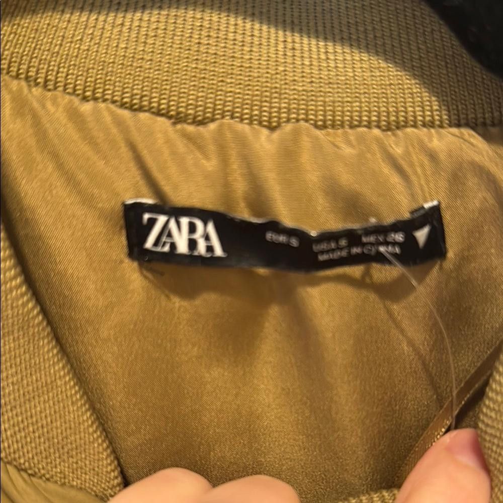 Zara Zara Women's Tan puffer Jacket Size S / US 4 / IT 40 - 2 Thumbnail