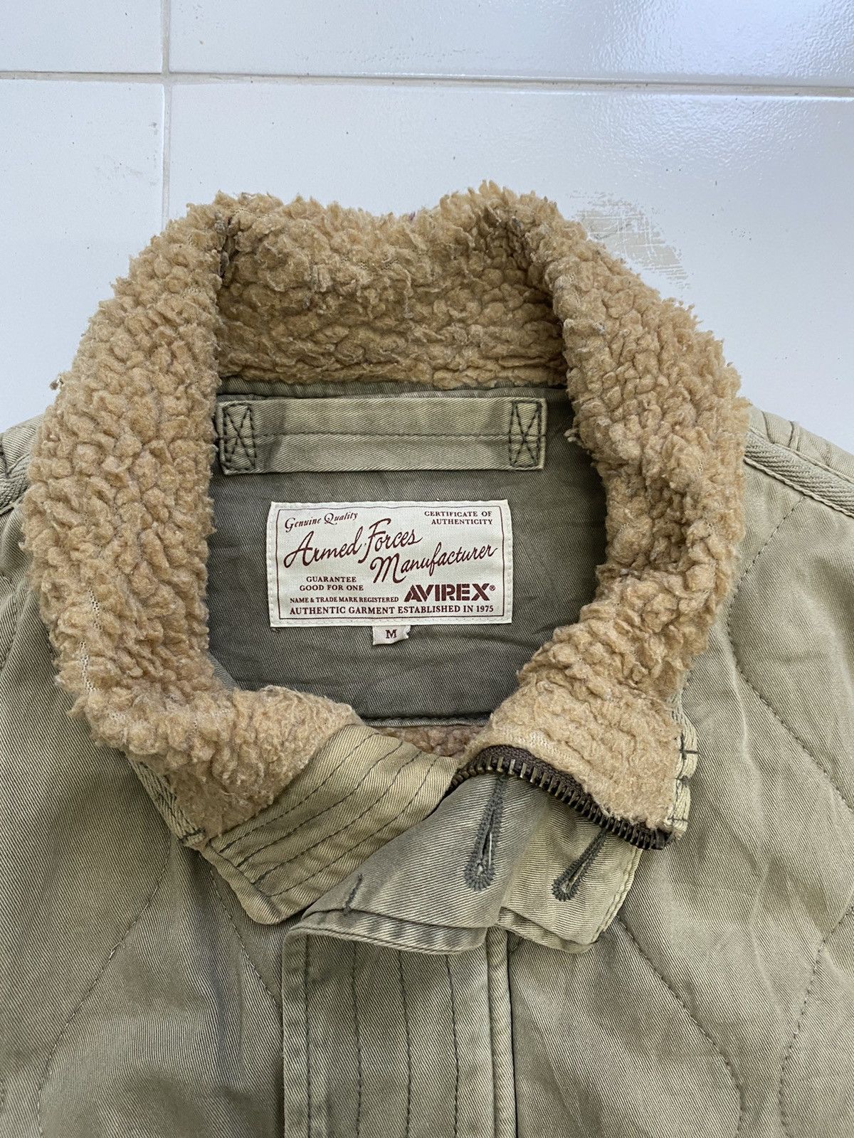 Avirex Vintage Avirex Military Usaff Flight Deck Jacket Size US M / EU 48-50 / 2 - 12 Thumbnail