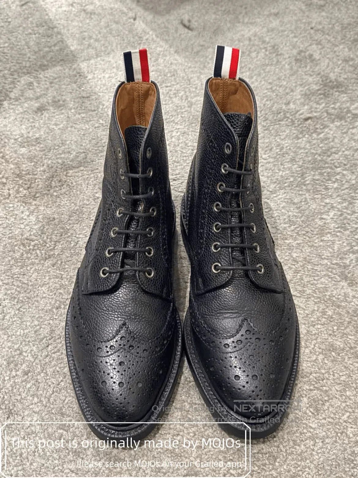 Thom Browne Sz 7.5 Thom Browne Blogg Carved Hi-top Boots. Size US 7.5 / EU 40-41 - 1 Thumbnail