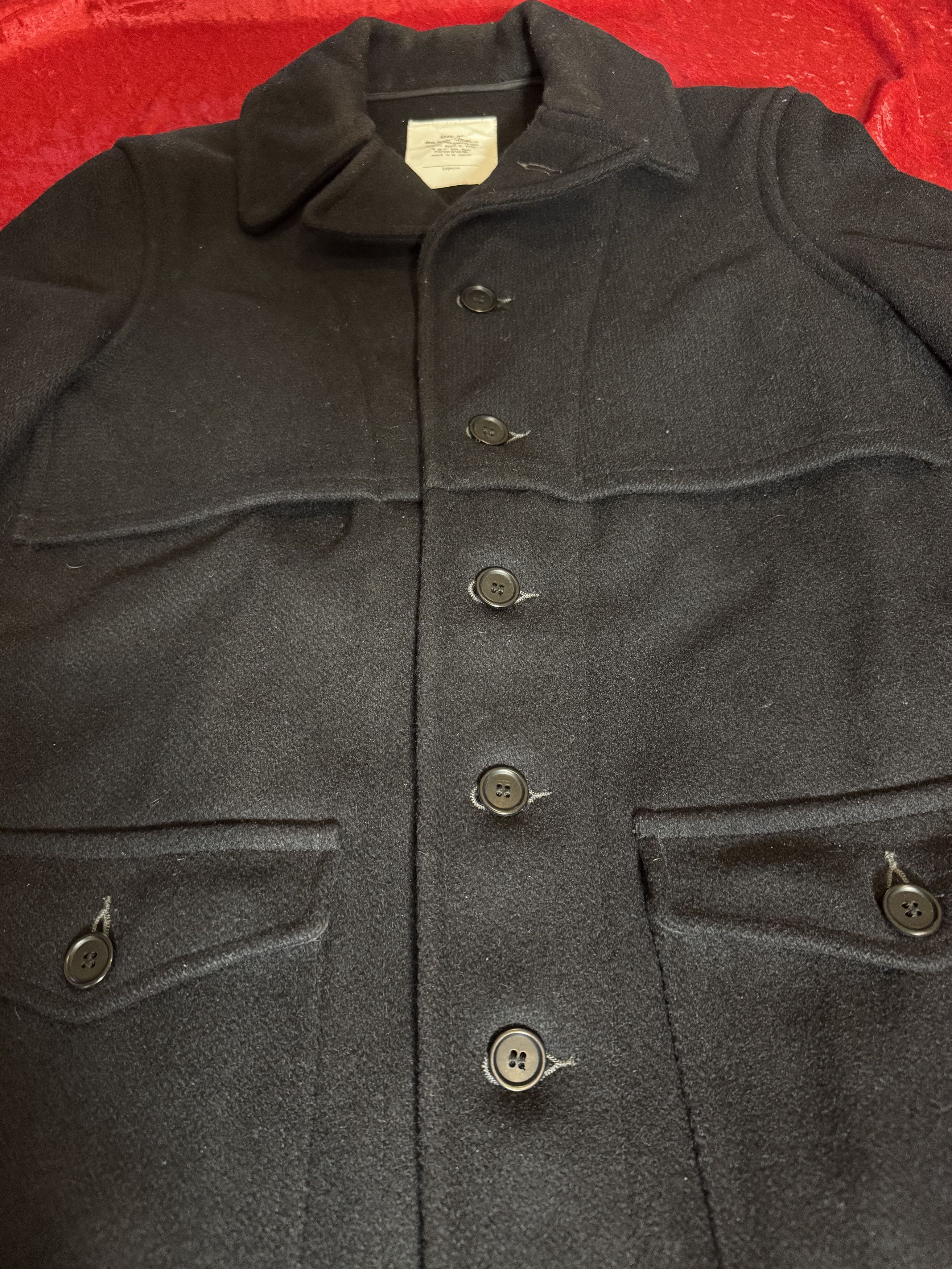 The Real McCoy's The Real McCoy's MJ16106 U.S.Army Wool Mackinaw Size US M / EU 48-50 / 2 - 6 Thumbnail