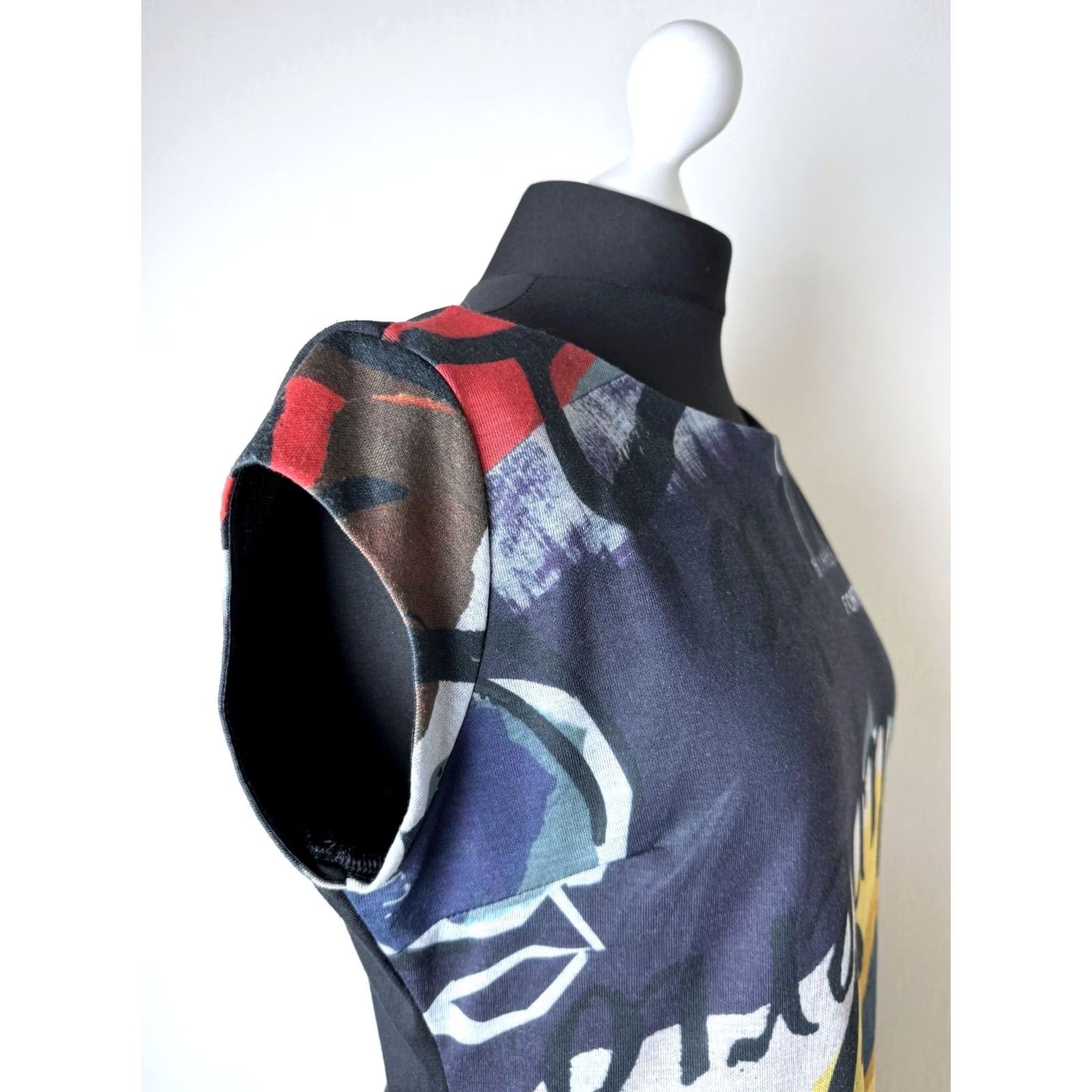 Desigual Desigual Dress Multicoloured Knee Length A-Line XL Womens 57V20M1 Size XL / US 12-14 / IT 48-50 - 4 Thumbnail