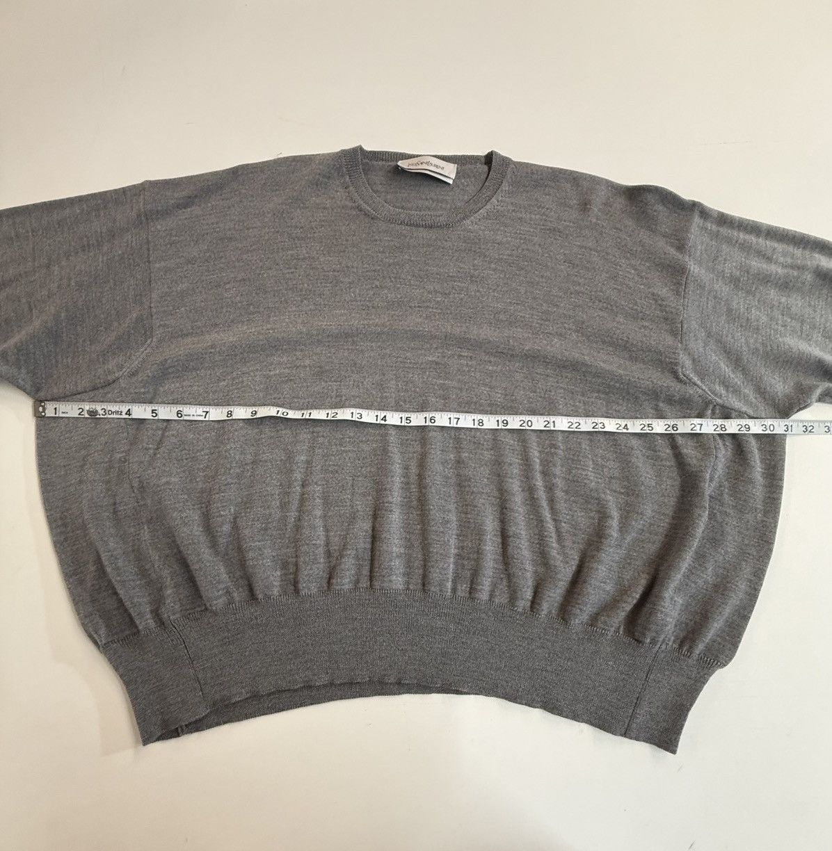 Yves Saint Laurent Vintage YSL Virgin Wool Crewneck Sweater-Oversized Dolman Size M / US 6-8 / IT 42-44 - 21 Thumbnail