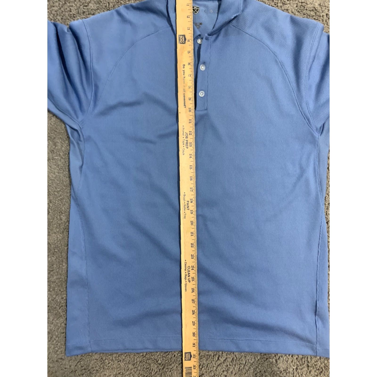 Nike VINTAGE Nike Golf Polo Shirt Men XL Blue Dri-Fit Tour Performance Stretch Golf Polo Mens XL Blue Nike Golf Brand Standards Size US XL / EU 56 / 4 - 6 Thumbnail