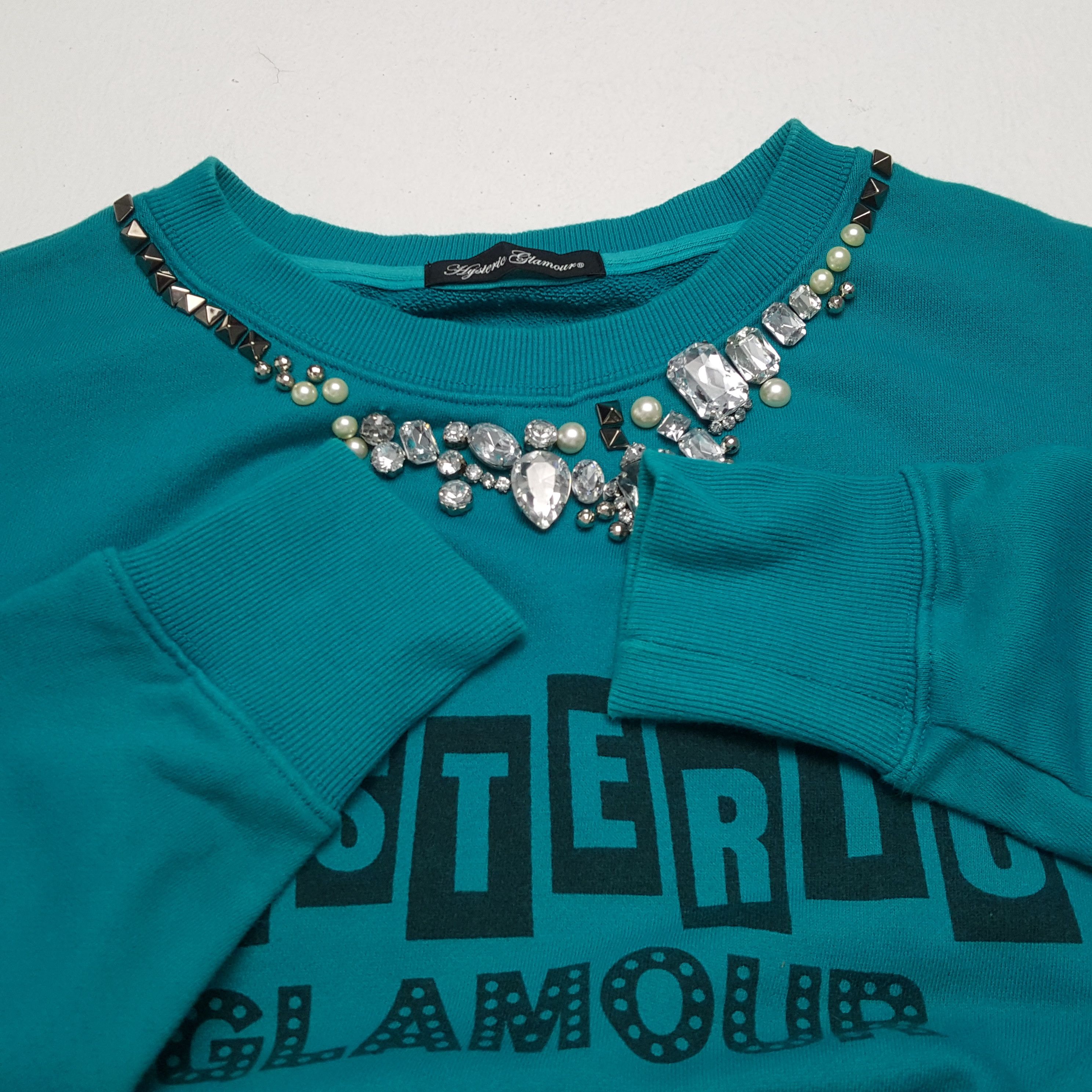Hysteric Glamour HYSTERIC GLAMOUR Rare Fashion Style Design Sweatshirt Size US M / EU 48-50 / 2 - 8 Thumbnail