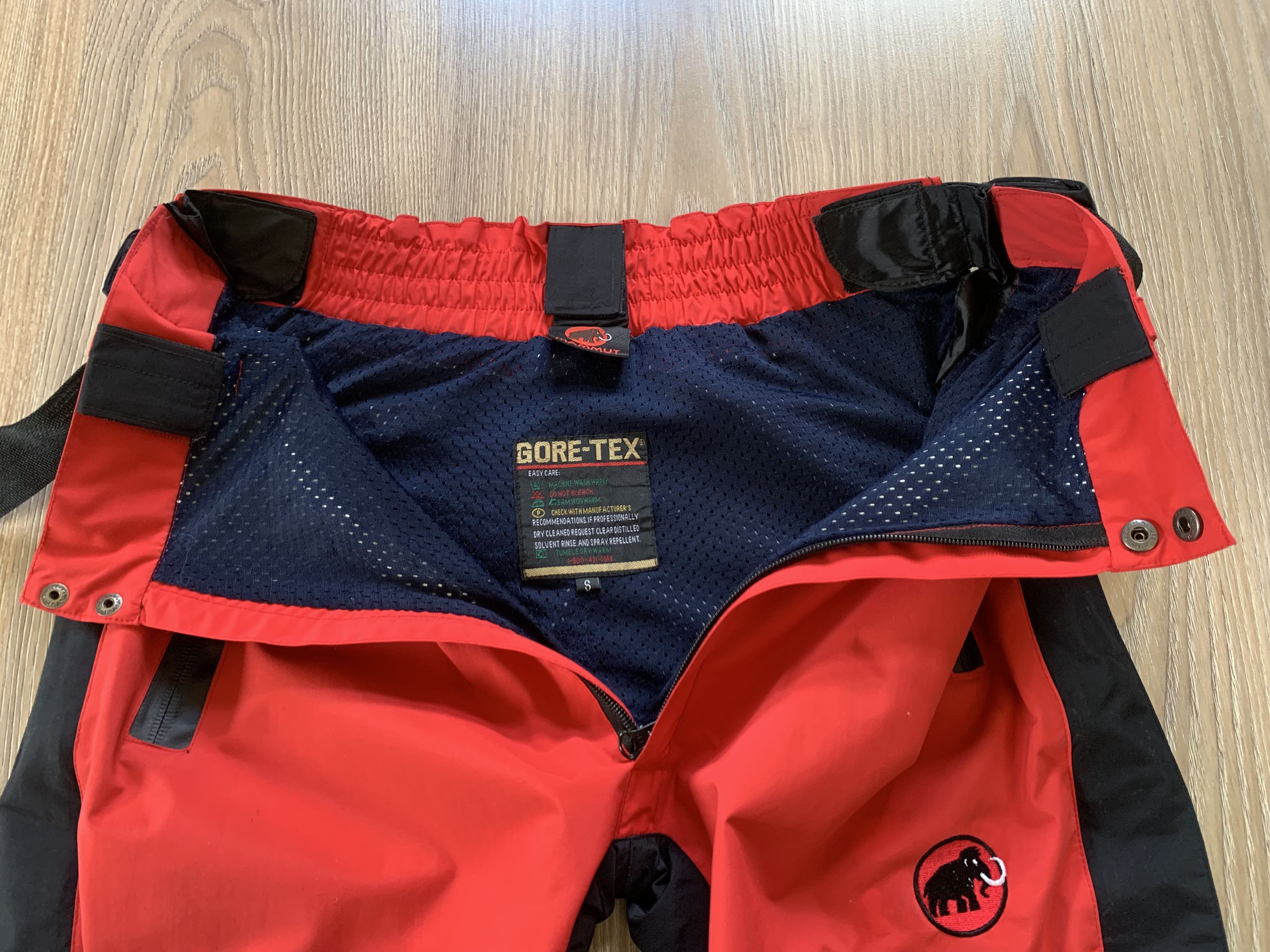 Mammut Mammut Mens Trekking Self-Dumping Trousers Gore Tex Size US 34 / EU 50 - 5 Thumbnail