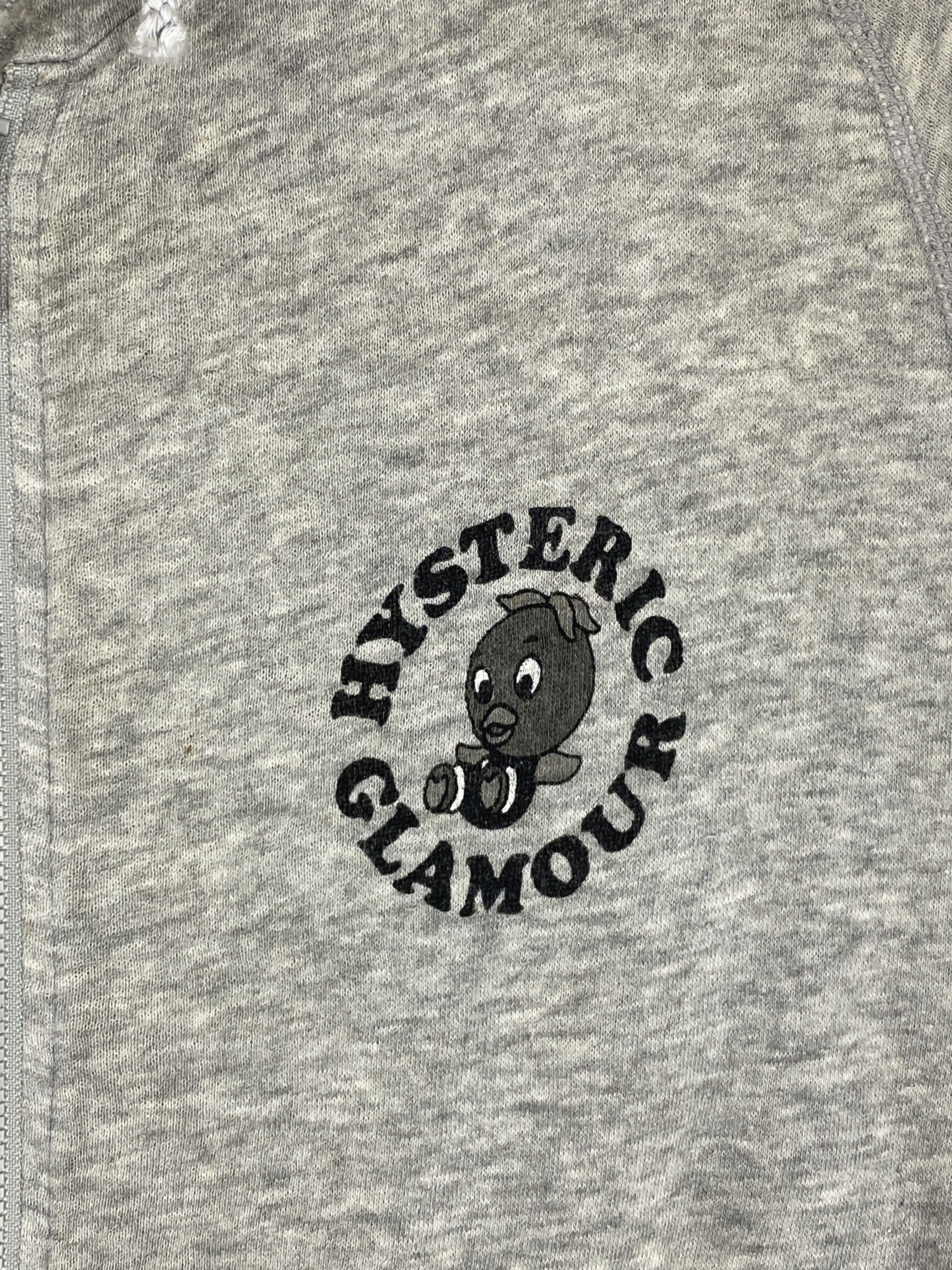 Designer × Hysteric Glamour × Vintage Vintage Hysteric Glamour Spell Out Backhit Hoodie J1963 Size US XXS / EU 40 - 10 Thumbnail