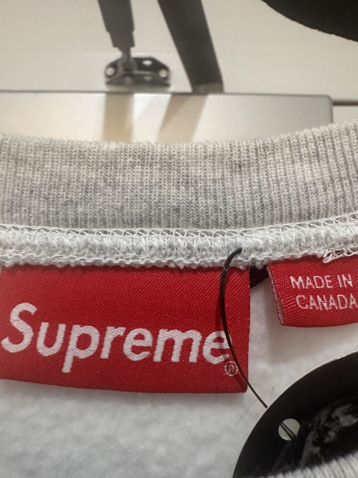 Supreme Supreme Ash Box long Crewneck Size US M / EU 48-50 / 2 - 4 Thumbnail