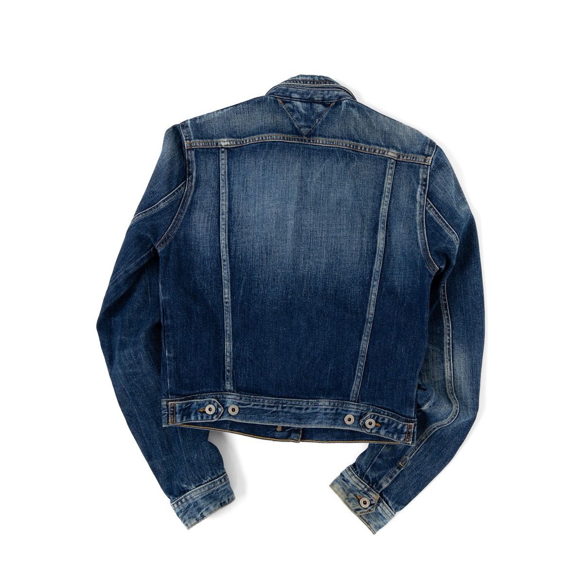 Tommy Hilfiger Tommy Hilfiger Wmns Denim Jacket Blue Classic Fitted Button Size S / US 4 / IT 40 - 4 Thumbnail