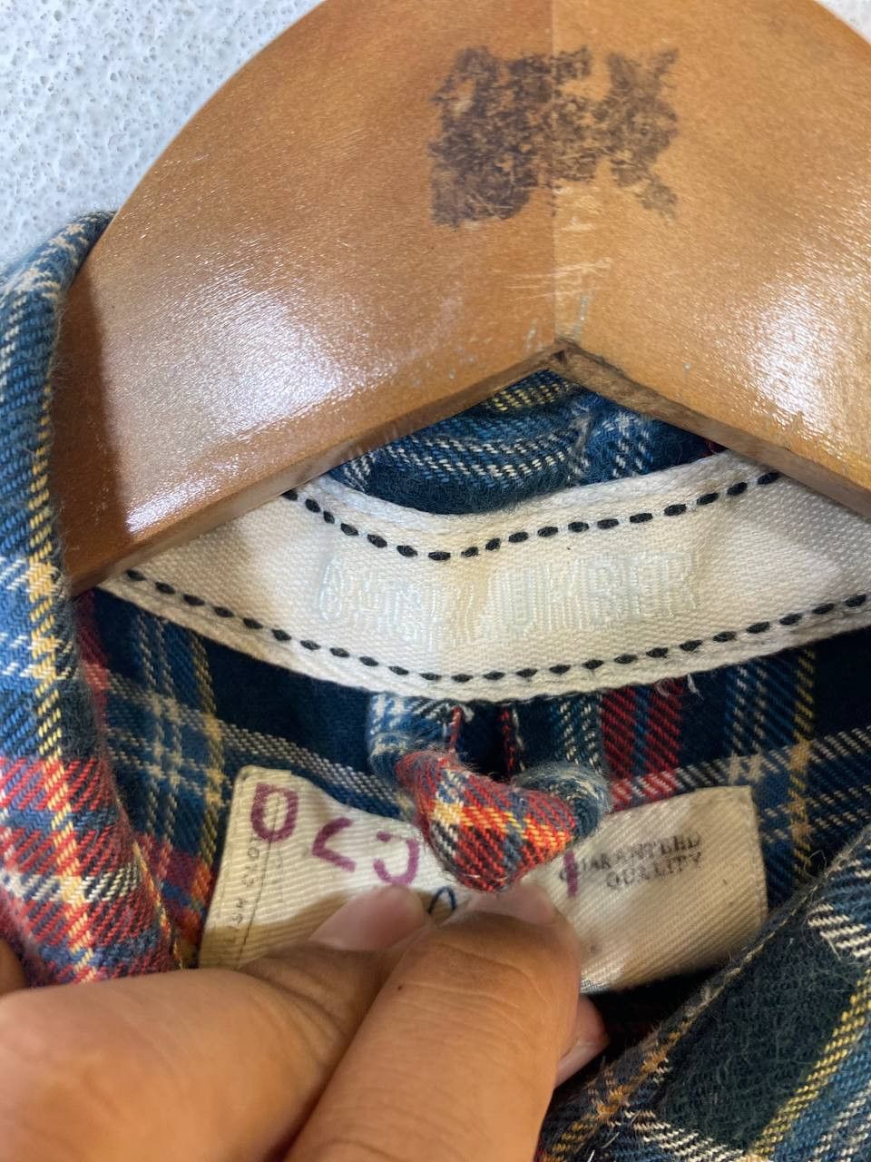 Flannel back number japanese brands western flannel shirt Size US M / EU 48-50 / 2 - 6 Thumbnail