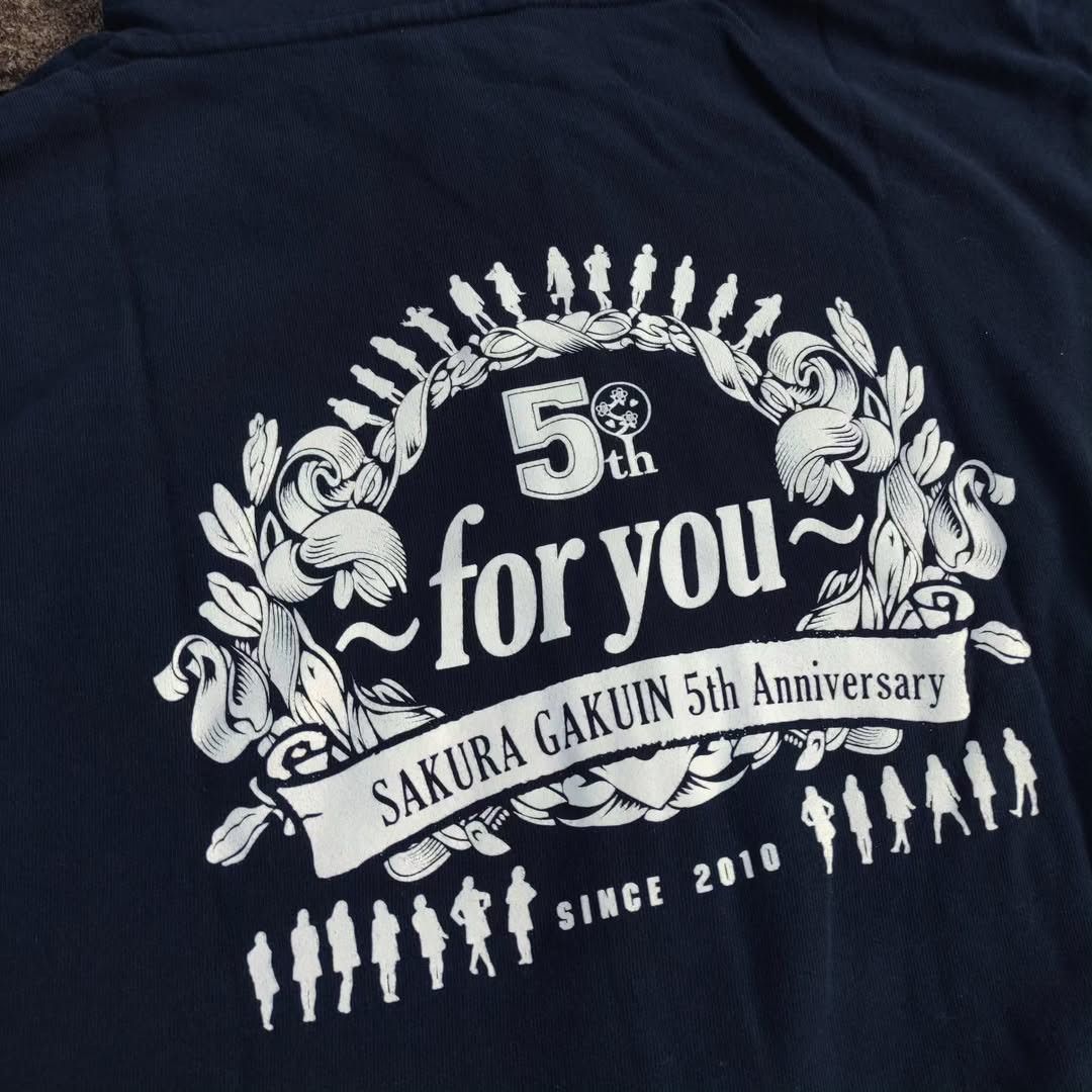 Band Tees Sakura Gakuin BABYMETAL 5th Anniversary Live 2015 Hoodie Size US XL / EU 56 / 4 - 2 Thumbnail