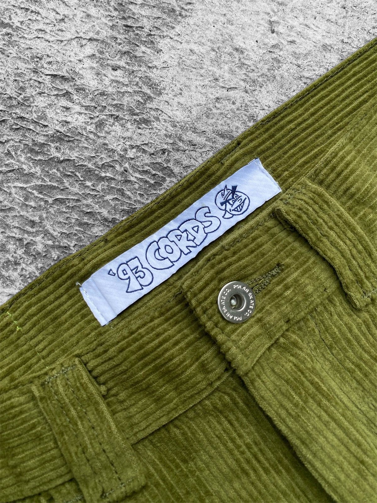 Polar Skate Co. Polar Skate Co 93 Cords Olive Green Size US 34 / EU 50 - 7 Thumbnail