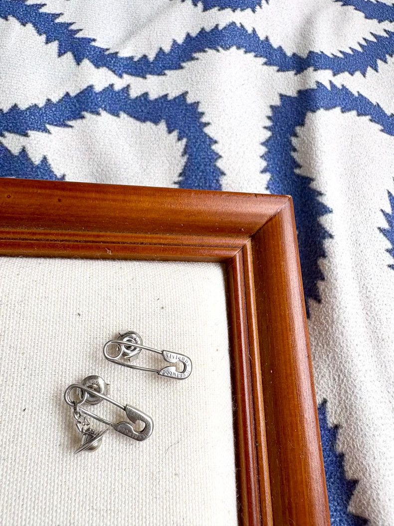 Vivienne Westwood Vivienne Westwood Vintage pin Saturn stud earrings Size ONE SIZE - 2 Thumbnail